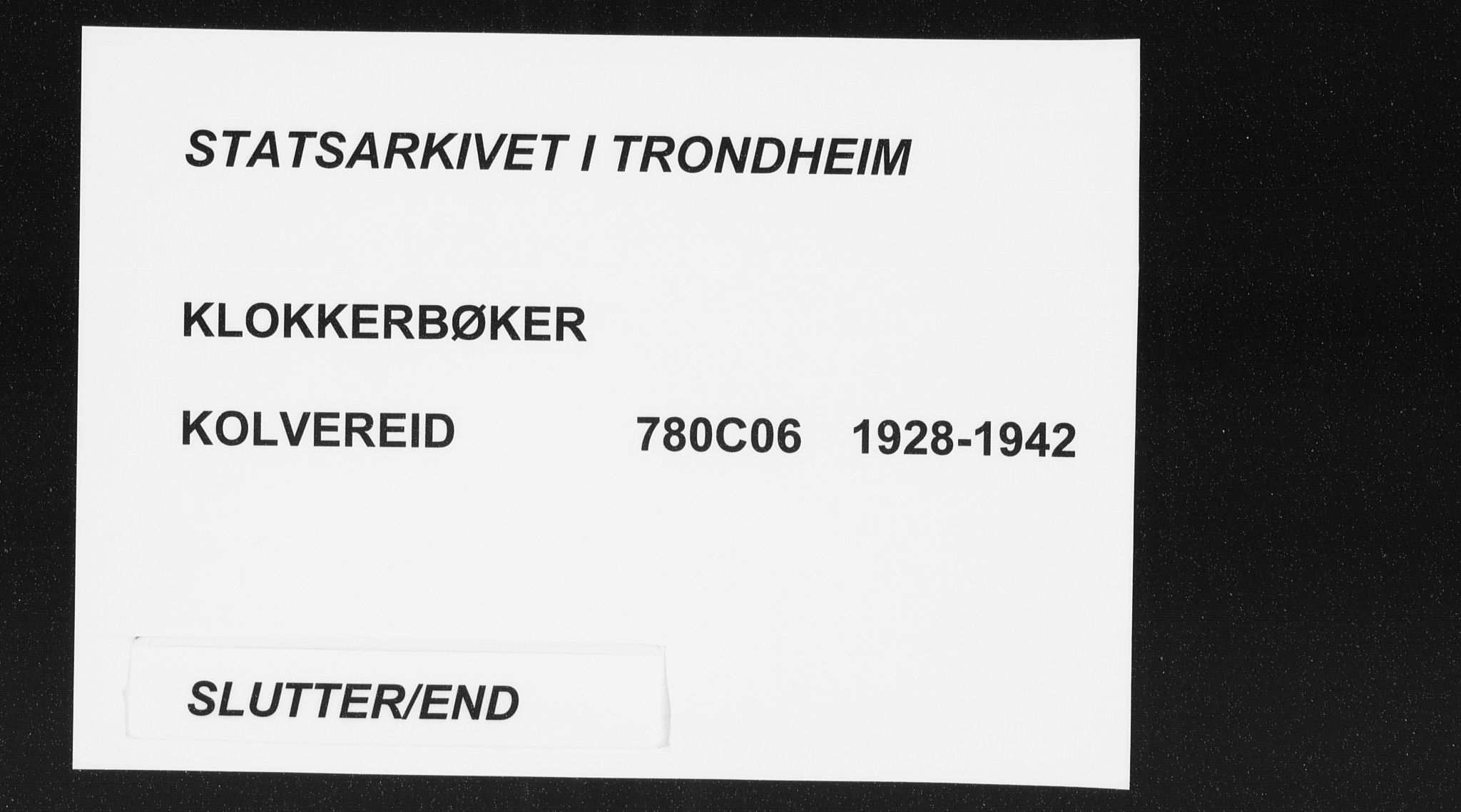 Ministerialprotokoller, klokkerbøker og fødselsregistre - Nord-Trøndelag, SAT/A-1458/780/L0654: Klokkerbok nr. 780C06, 1928-1942