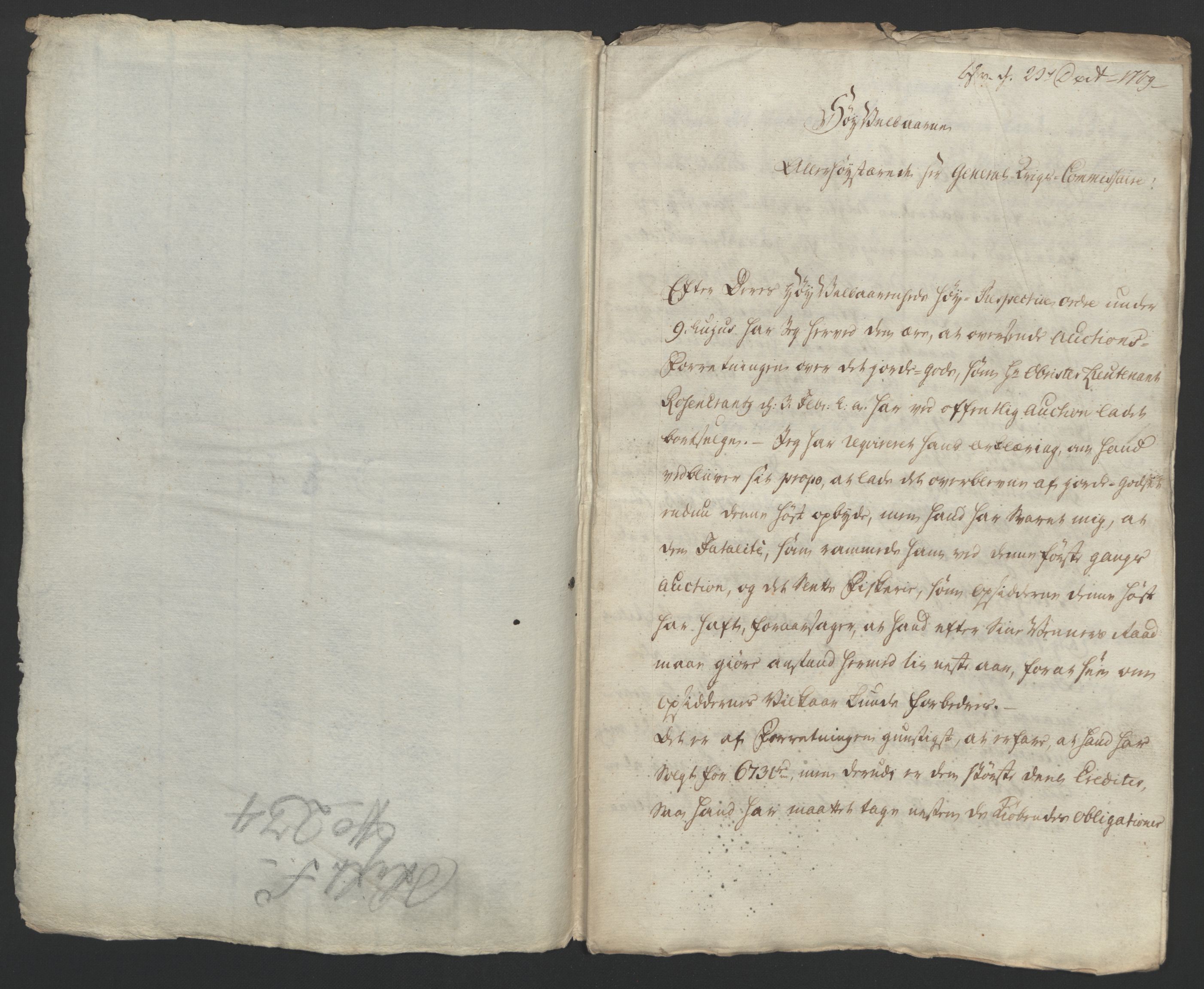 Forsvaret, Generalauditøren, RA/RAFA-1772/F/Fj/Fja/L0027: --, 1769-1824, s. 43