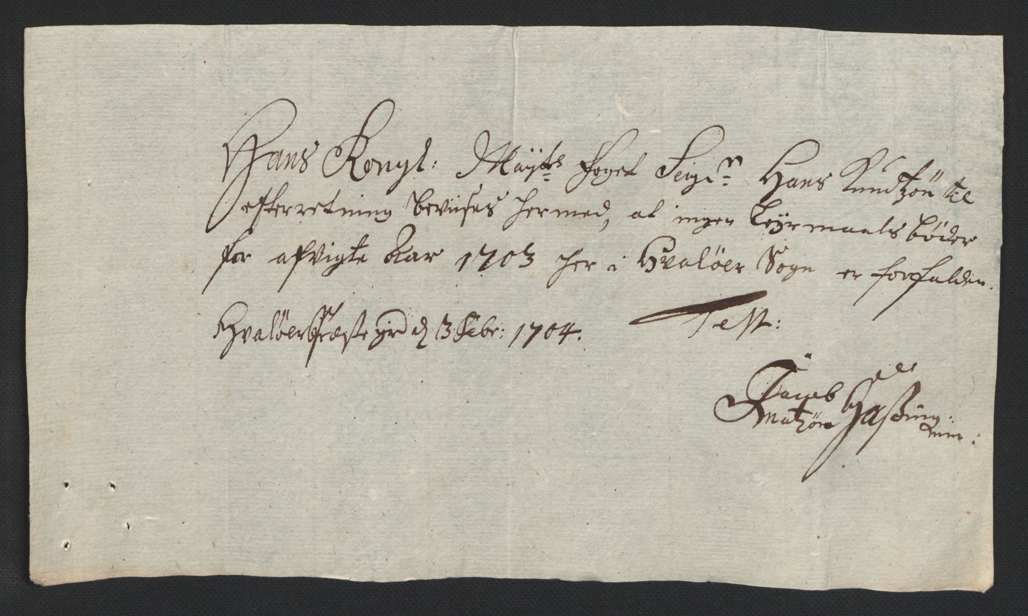 Rentekammeret inntil 1814, Reviderte regnskaper, Fogderegnskap, RA/EA-4092/R04/L0132: Fogderegnskap Moss, Onsøy, Tune, Veme og Åbygge, 1703-1704, s. 39