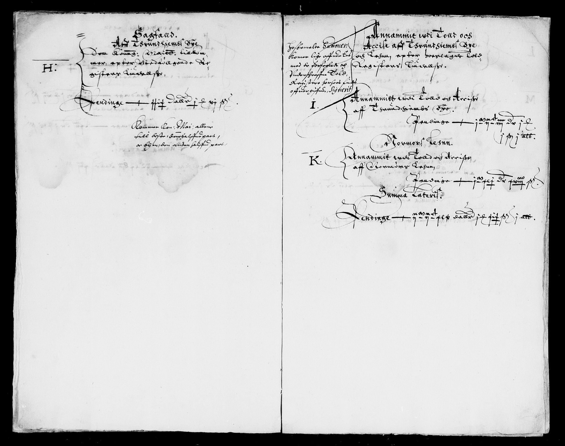 Rentekammeret inntil 1814, Reviderte regnskaper, Lensregnskaper, AV/RA-EA-5023/R/Rb/Rbw/L0016: Trondheim len, 1617-1619