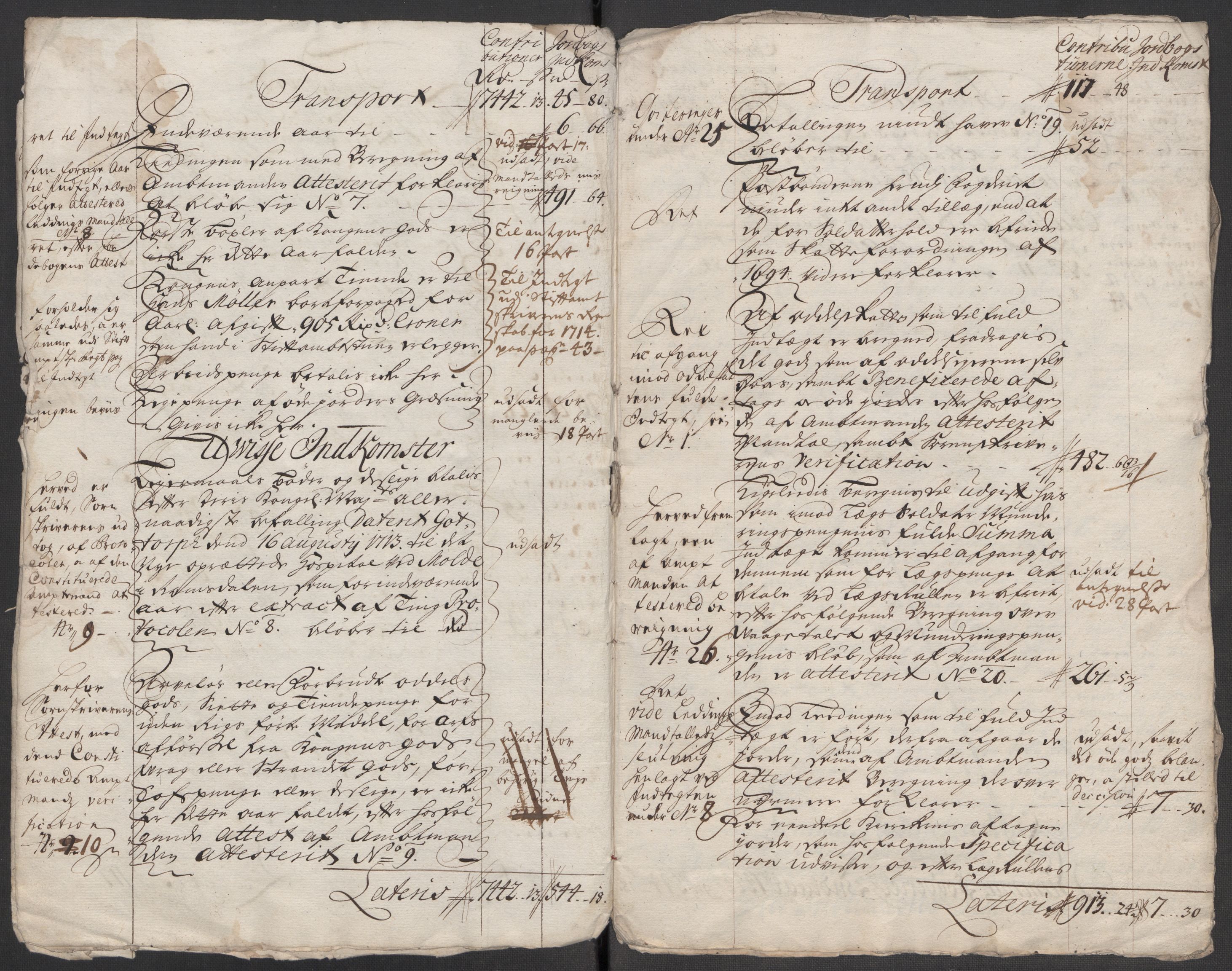 Rentekammeret inntil 1814, Reviderte regnskaper, Fogderegnskap, RA/EA-4092/R54/L3566: Fogderegnskap Sunnmøre, 1714, s. 7