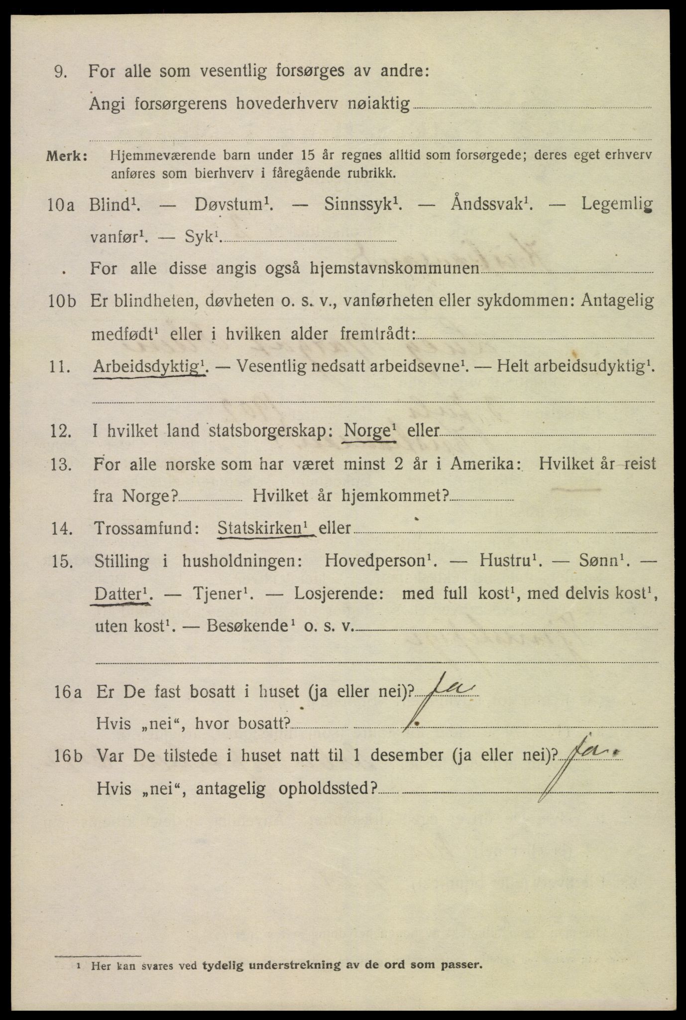 SAK, Folketelling 1920 for 1001 Kristiansand kjøpstad, 1920, s. 22904