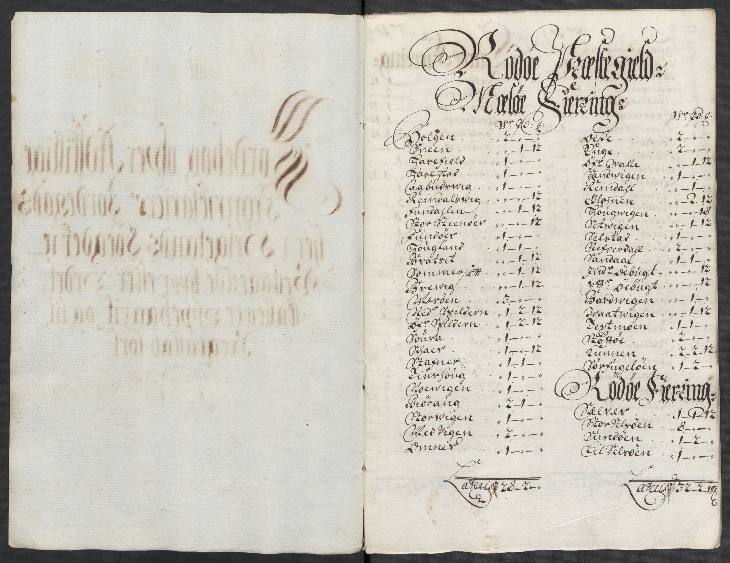 Rentekammeret inntil 1814, Reviderte regnskaper, Fogderegnskap, RA/EA-4092/R65/L4507: Fogderegnskap Helgeland, 1699-1701, s. 353