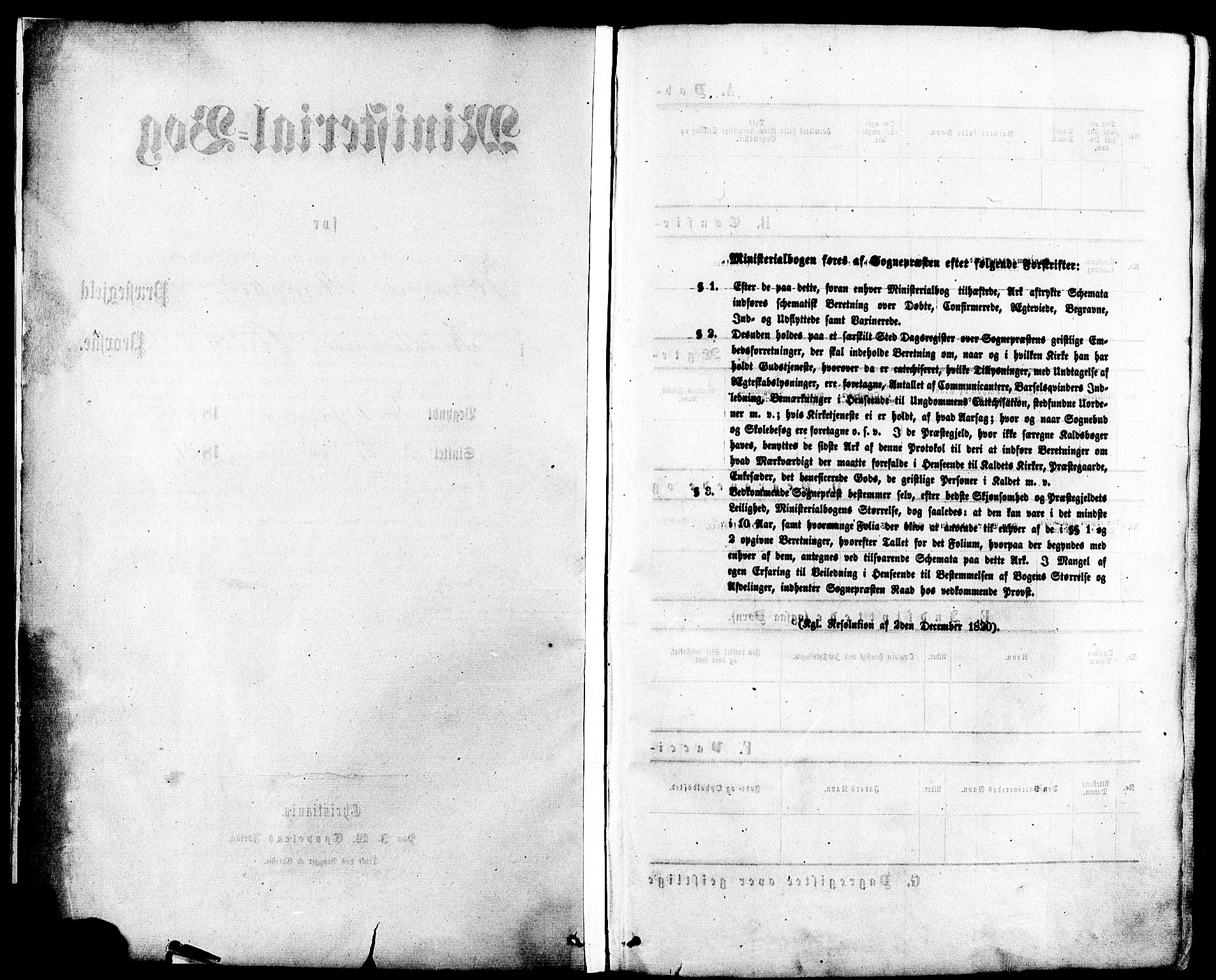 Johannes prestekontor Kirkebøker, SAO/A-10852/F/Fa/L0001: Ministerialbok nr. 1, 1875-1881
