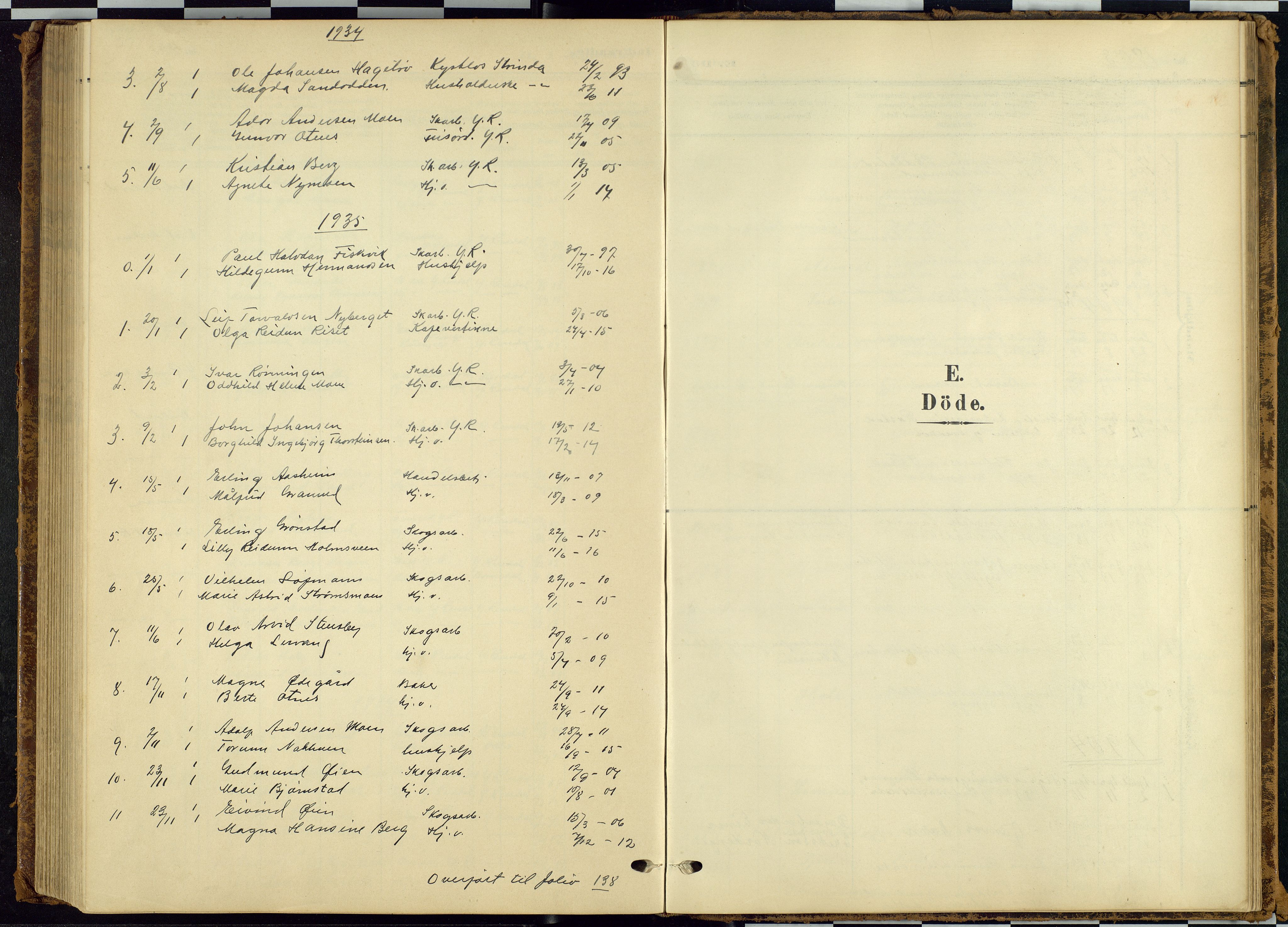 Rendalen prestekontor, SAH/PREST-054/H/Ha/Hab/L0010: Klokkerbok nr. 10, 1903-1940, s. 227