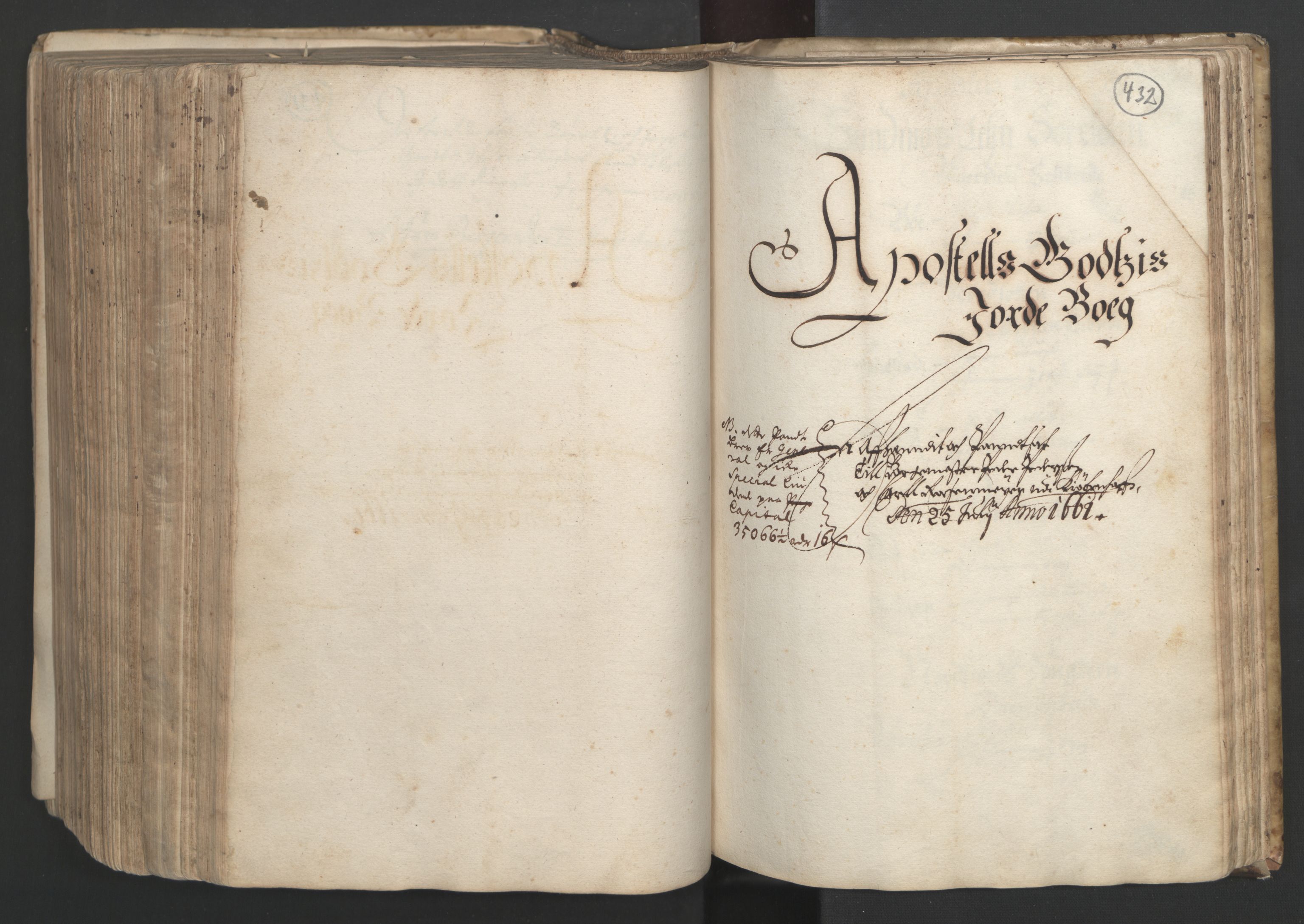 Rentekammeret inntil 1814, Realistisk ordnet avdeling, AV/RA-EA-4070/L/L0025/0001: Bergen lagdømme: / [B]: Kronens jordebok. Nordhordland, Sunnhordland, Ytre Sogn, Indre Sogn, Sunnfjord, Nordfjord, Sunnmøre, Hardanger med Halsnøy kloster, Lyse kloster, Apostelgodset, Munkeliv og St. Hans kloster, Alle helgen gods, Lagstolen gods, Ove Jenssøns gods på Voss, 1661, s. 431b-432a