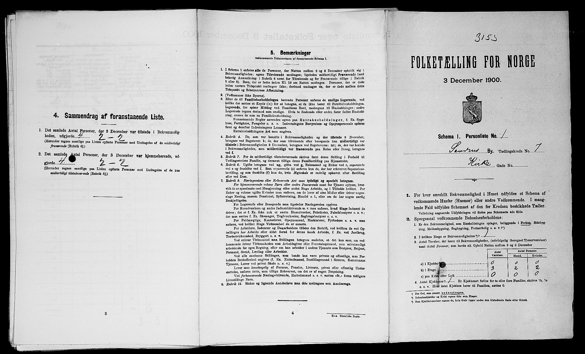 SAST, Folketelling 1900 for 1102 Sandnes ladested, 1900, s. 955
