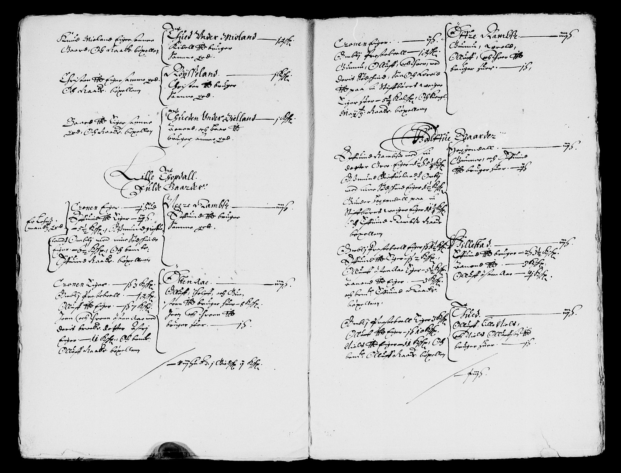 Rentekammeret inntil 1814, Reviderte regnskaper, Lensregnskaper, AV/RA-EA-5023/R/Rb/Rbq/L0038: Nedenes len. Mandals len. Råbyggelag., 1648-1650