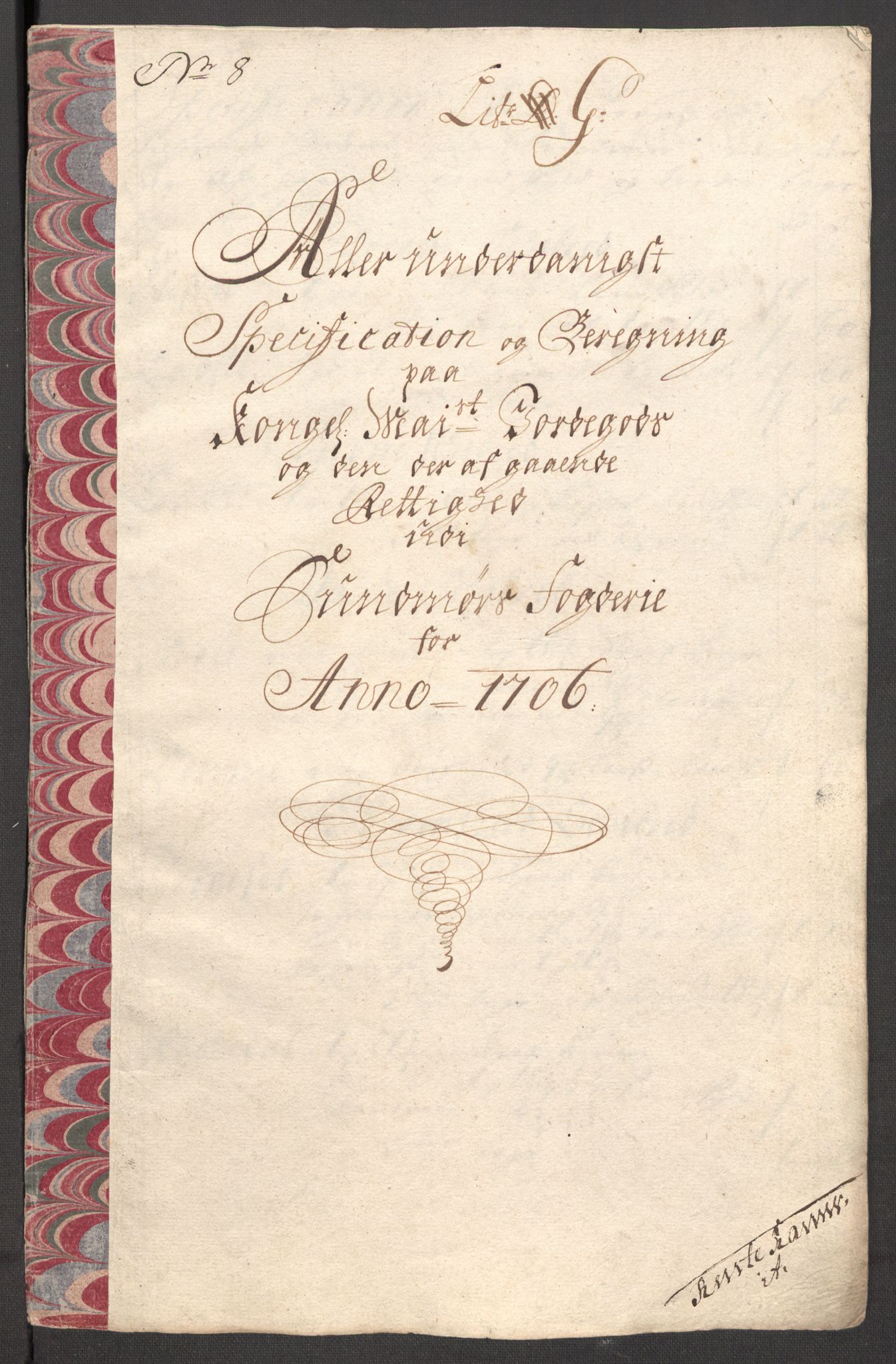 Rentekammeret inntil 1814, Reviderte regnskaper, Fogderegnskap, AV/RA-EA-4092/R54/L3561: Fogderegnskap Sunnmøre, 1706-1707, s. 151