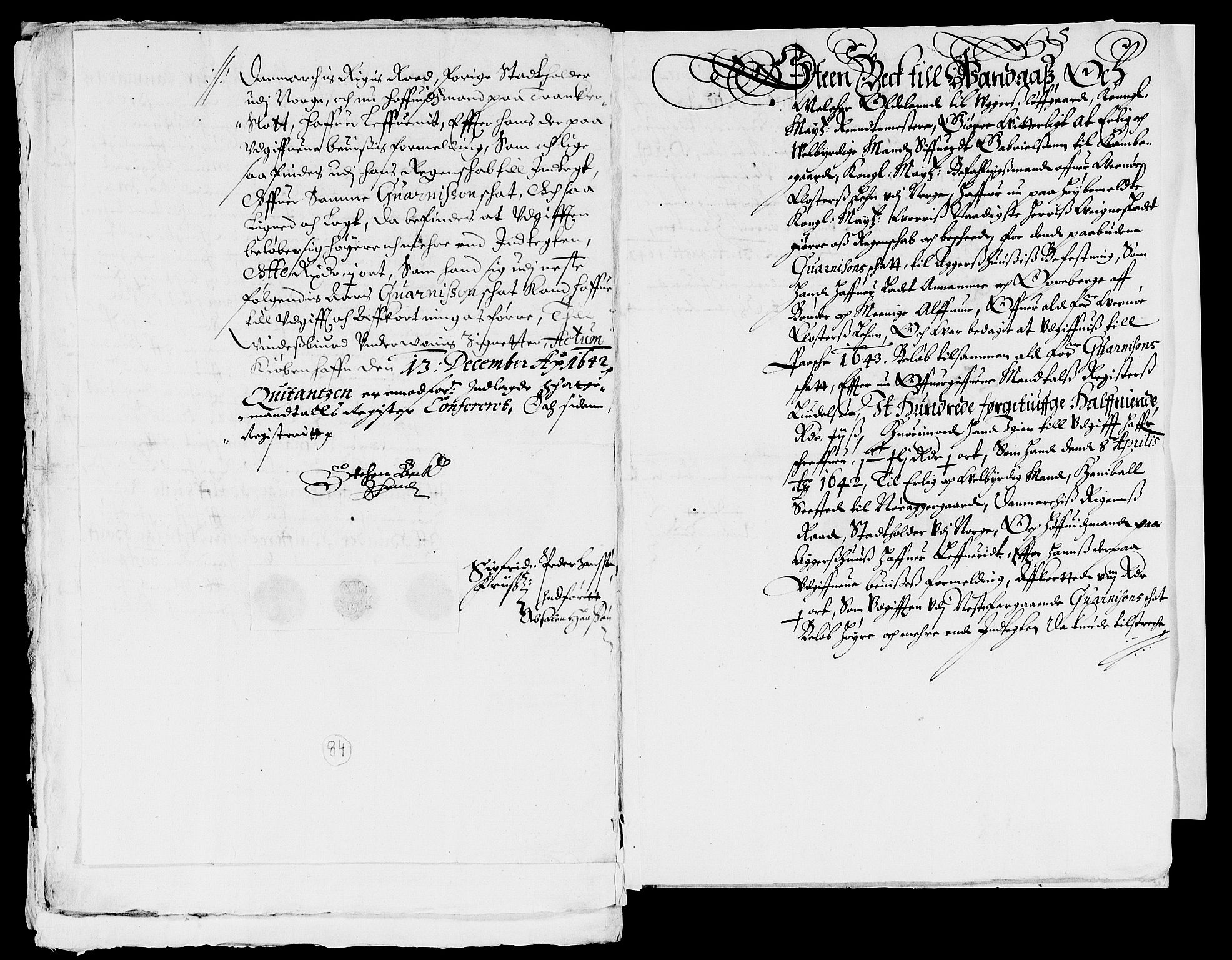 Rentekammeret inntil 1814, Reviderte regnskaper, Lensregnskaper, AV/RA-EA-5023/R/Rb/Rbg/L0009: Verne kloster len, 1618-1654