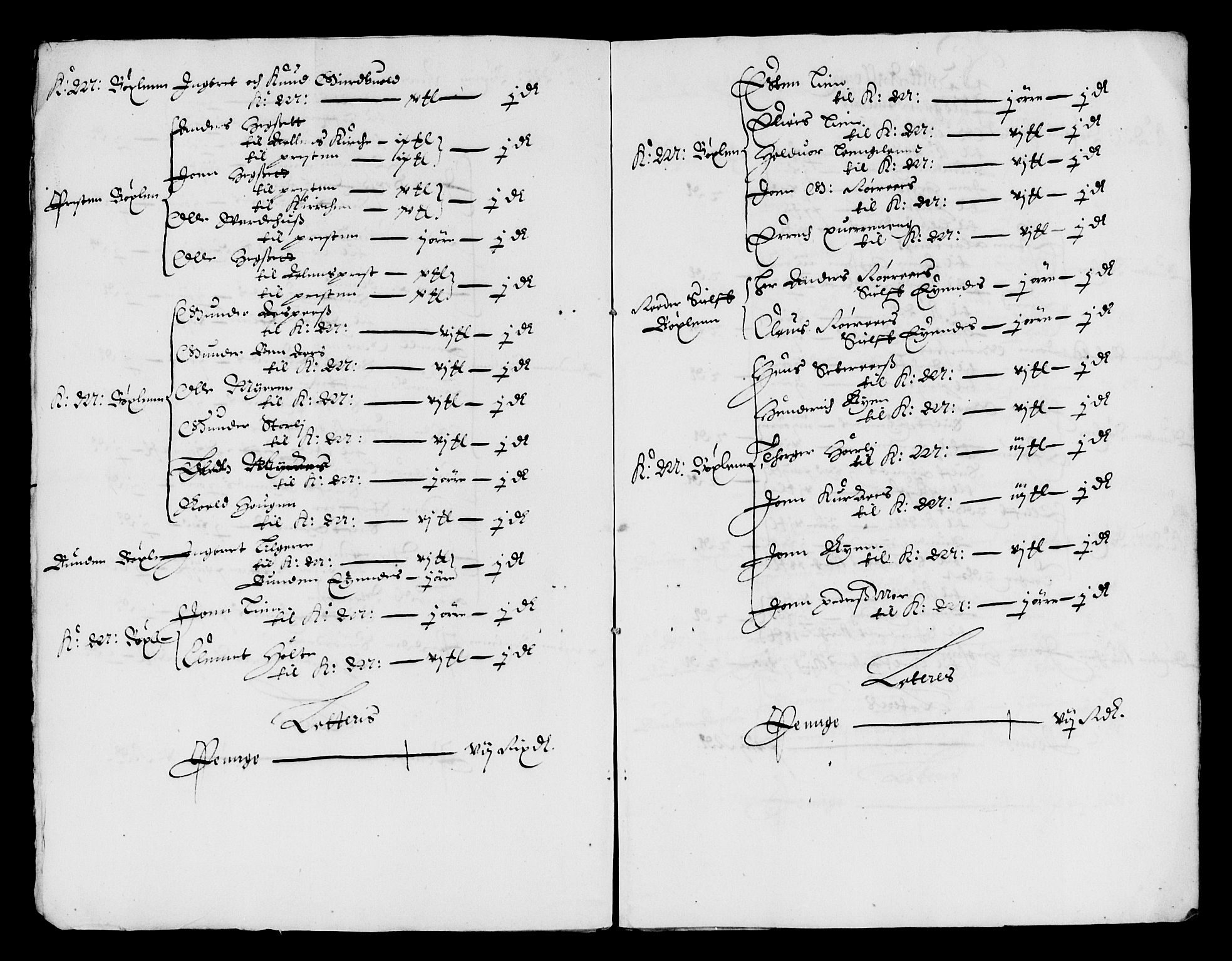 Rentekammeret inntil 1814, Reviderte regnskaper, Lensregnskaper, AV/RA-EA-5023/R/Rb/Rbw/L0110: Trondheim len, 1652-1653