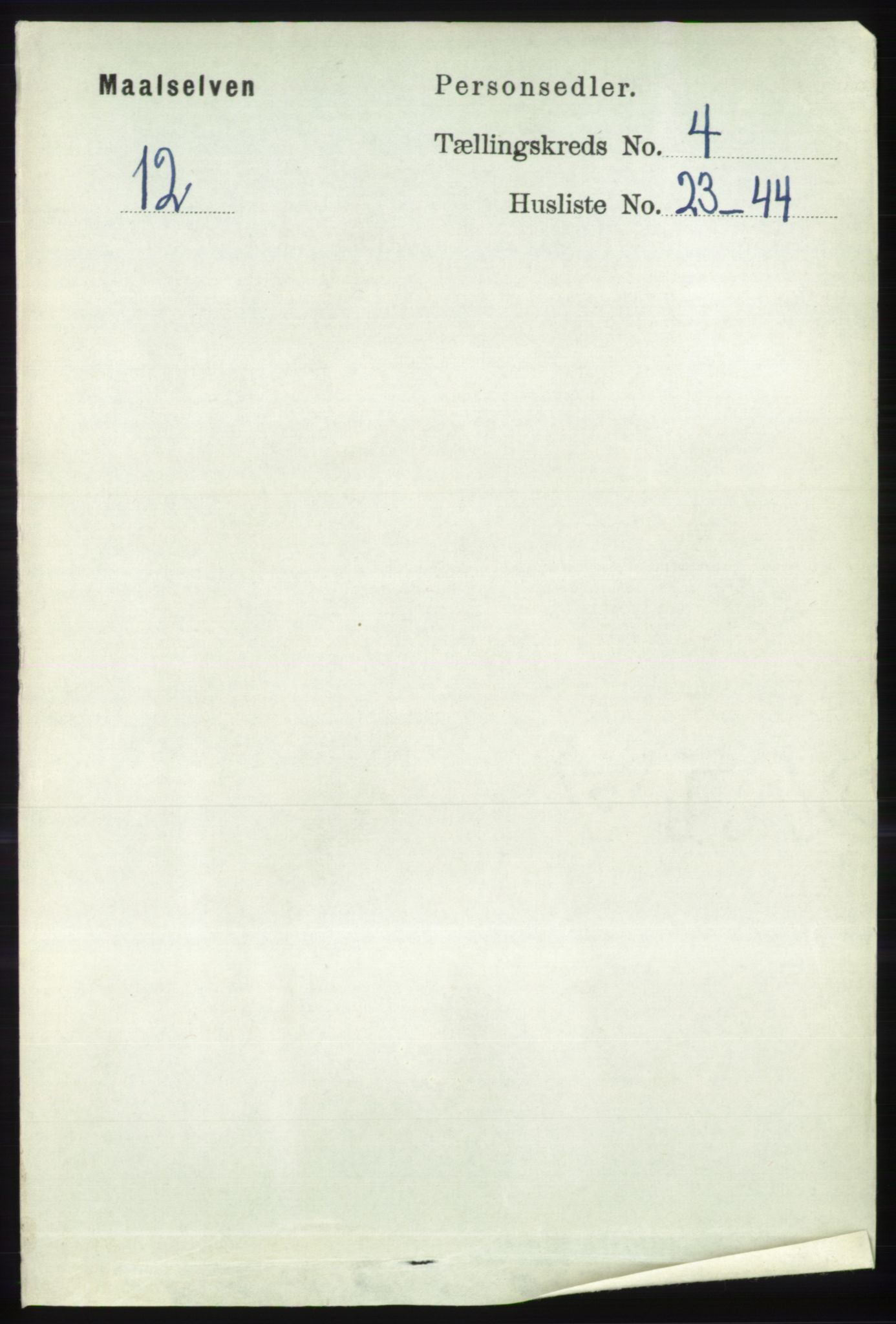 RA, Folketelling 1891 for 1924 Målselv herred, 1891, s. 1236