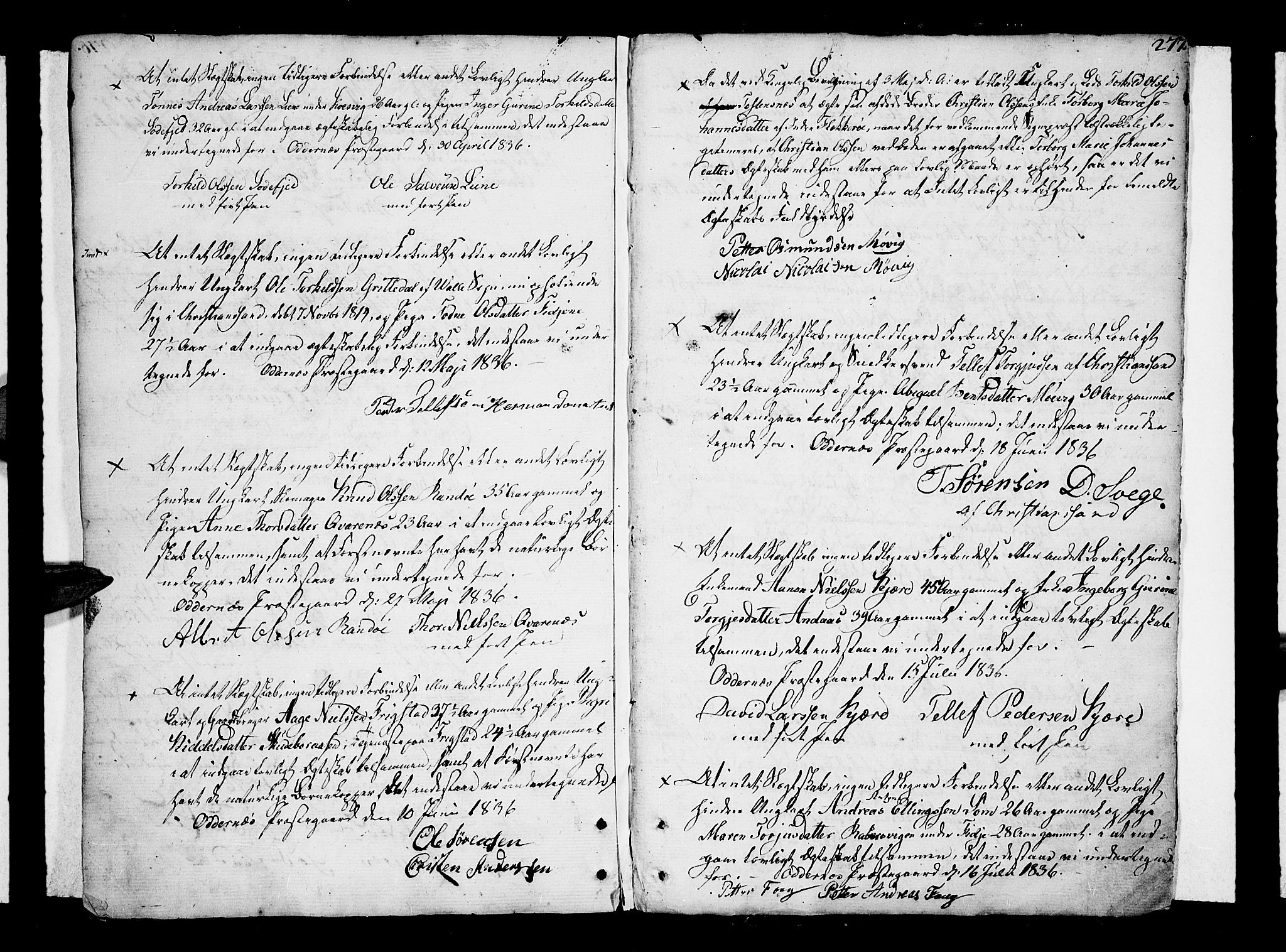 Oddernes sokneprestkontor, AV/SAK-1111-0033/F/Fa/Faa/L0004: Ministerialbok nr. A 4, 1764-1820, s. 277