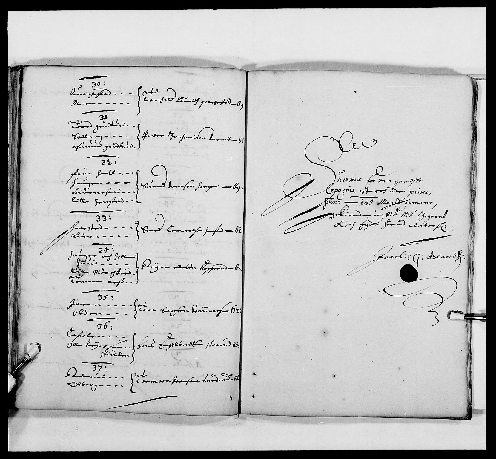 Kommanderende general (KG I) med Det norske krigsdirektorium, AV/RA-EA-5419/E/Ea/L0484: Akershusiske regiment, 1662-1693, s. 194