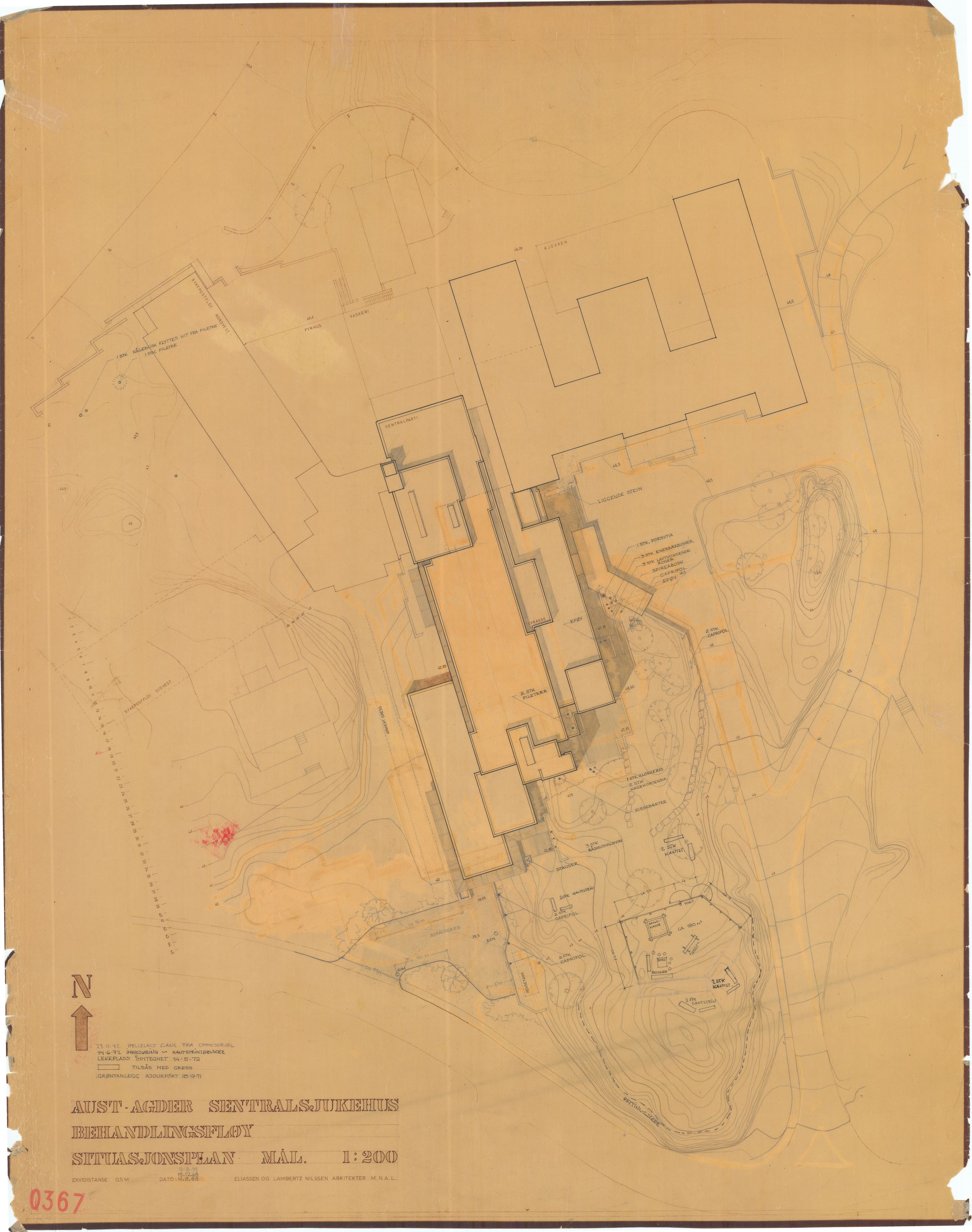 Eliassen og Lambertz-Nilssen Arkitekter, AAKS/PA-2983/T/T02/L0001: Tegningskogger 0367, 1960-1972, s. 15