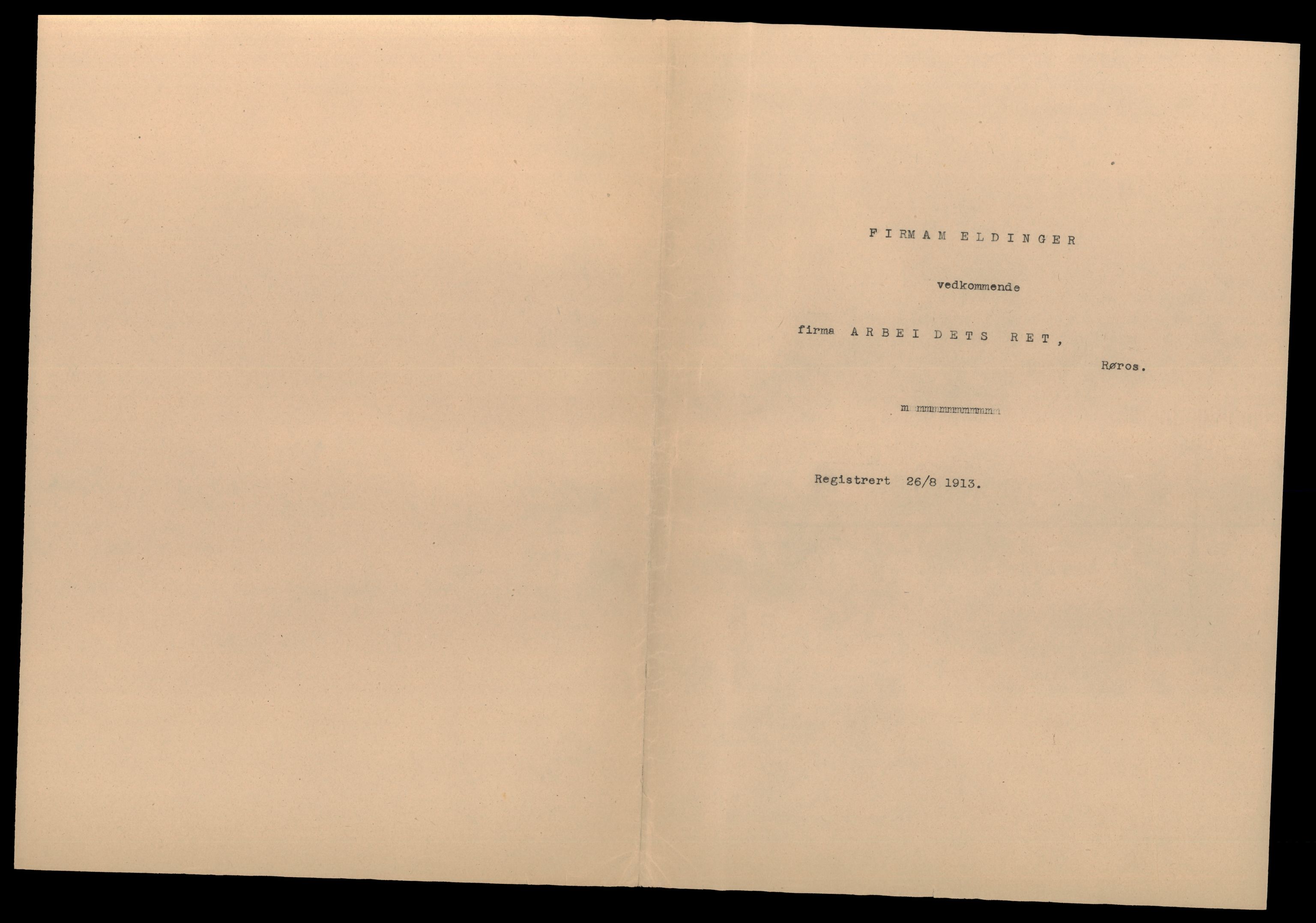 Gauldal sorenskriveri, SAT/A-0014/2/J/Jd/Jdc/L0008: Bilag, andelslag og borettslag, A-G, 1944-1990, s. 1