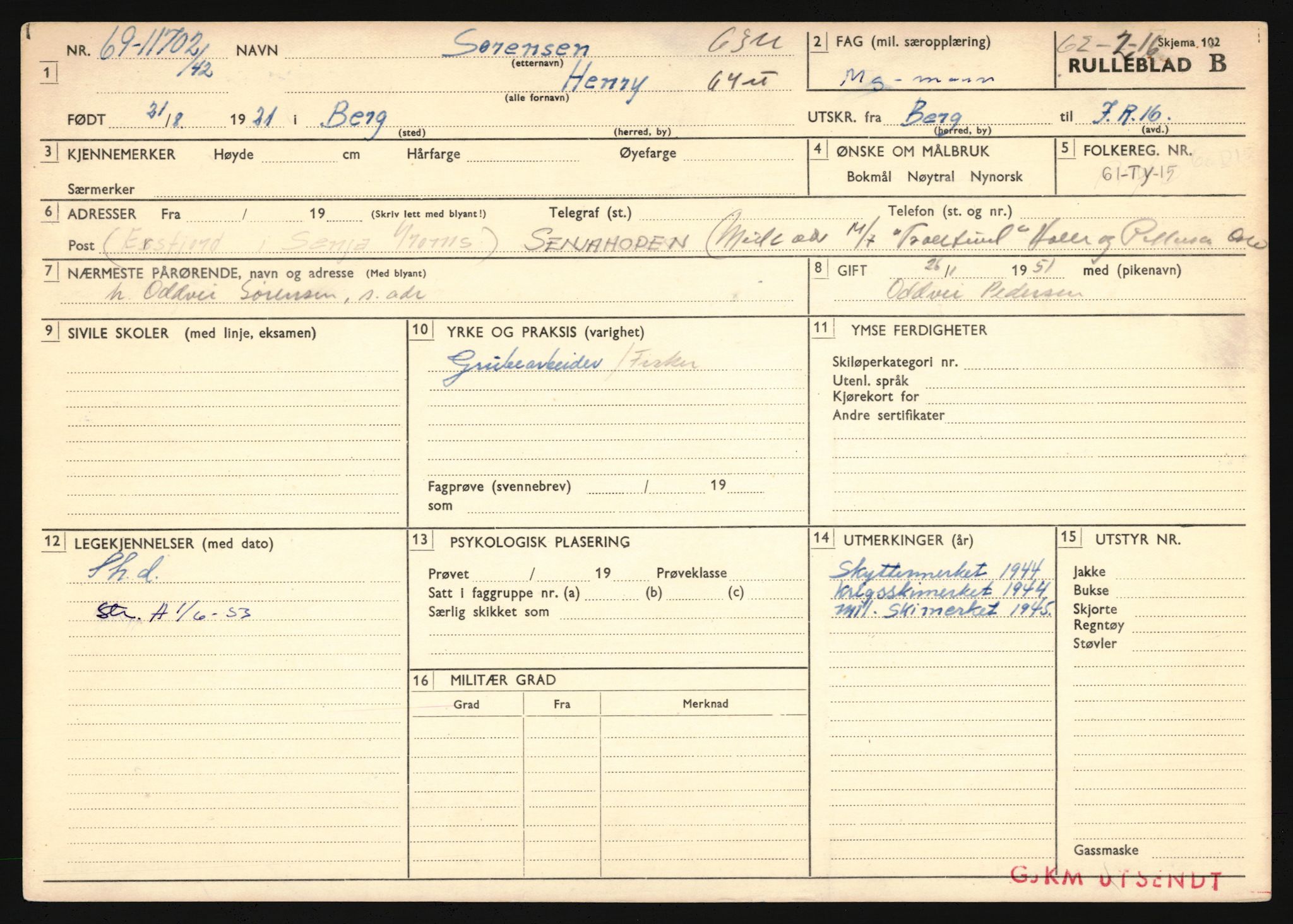 Forsvaret, Troms infanteriregiment nr. 16, AV/RA-RAFA-3146/P/Pa/L0024/0003: Rulleblad / Rulleblad for regimentets menige mannskaper, årsklasse 1942, 1942, s. 280