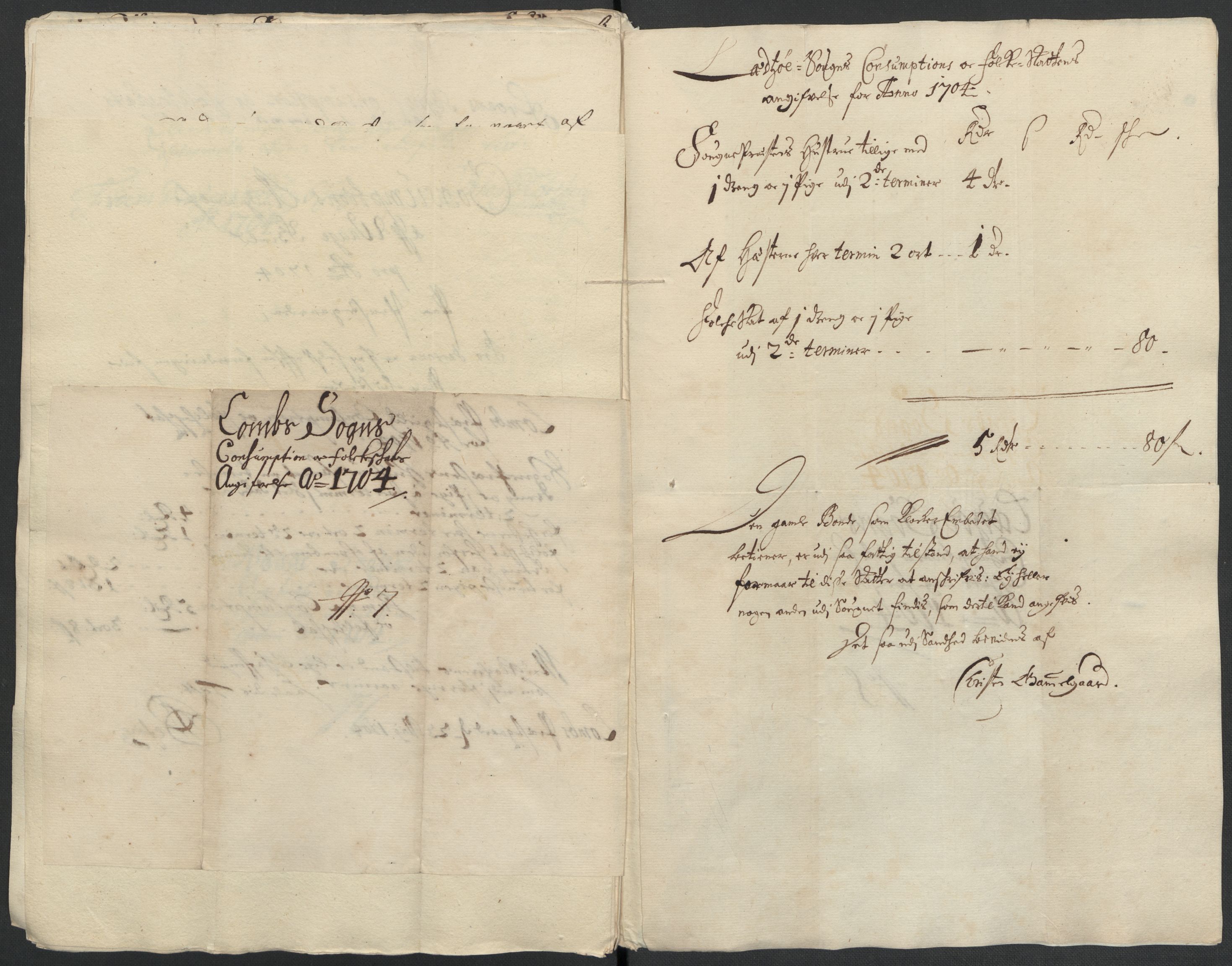 Rentekammeret inntil 1814, Reviderte regnskaper, Fogderegnskap, AV/RA-EA-4092/R17/L1177: Fogderegnskap Gudbrandsdal, 1704, s. 136