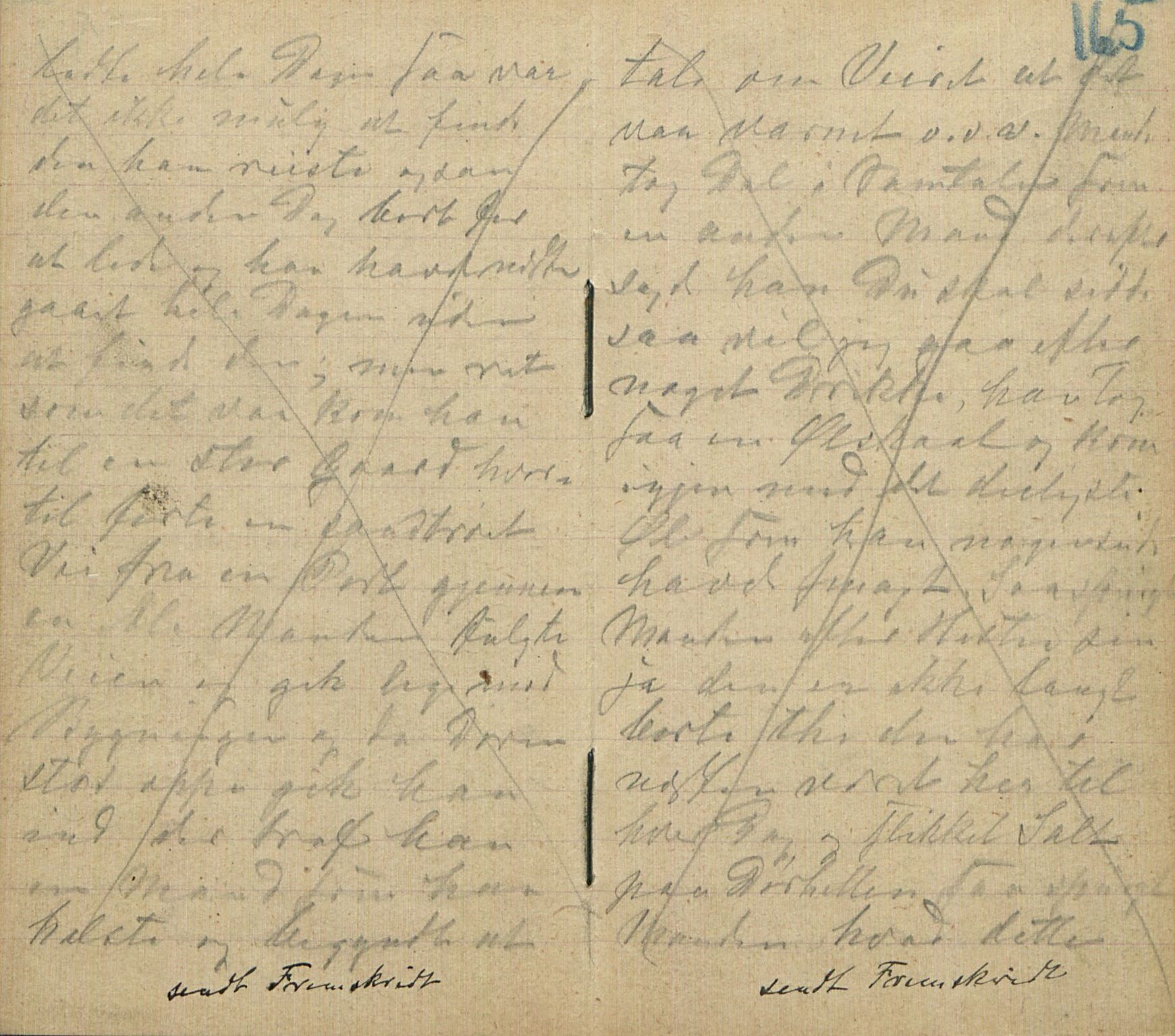 Rikard Berge, TEMU/TGM-A-1003/F/L0016/0012: 529-550 / 540 Oppskrifter av Halvor N. Tvedten, Fyresdal, Drangedal og Seljord. , 1890-1892, s. 164-165