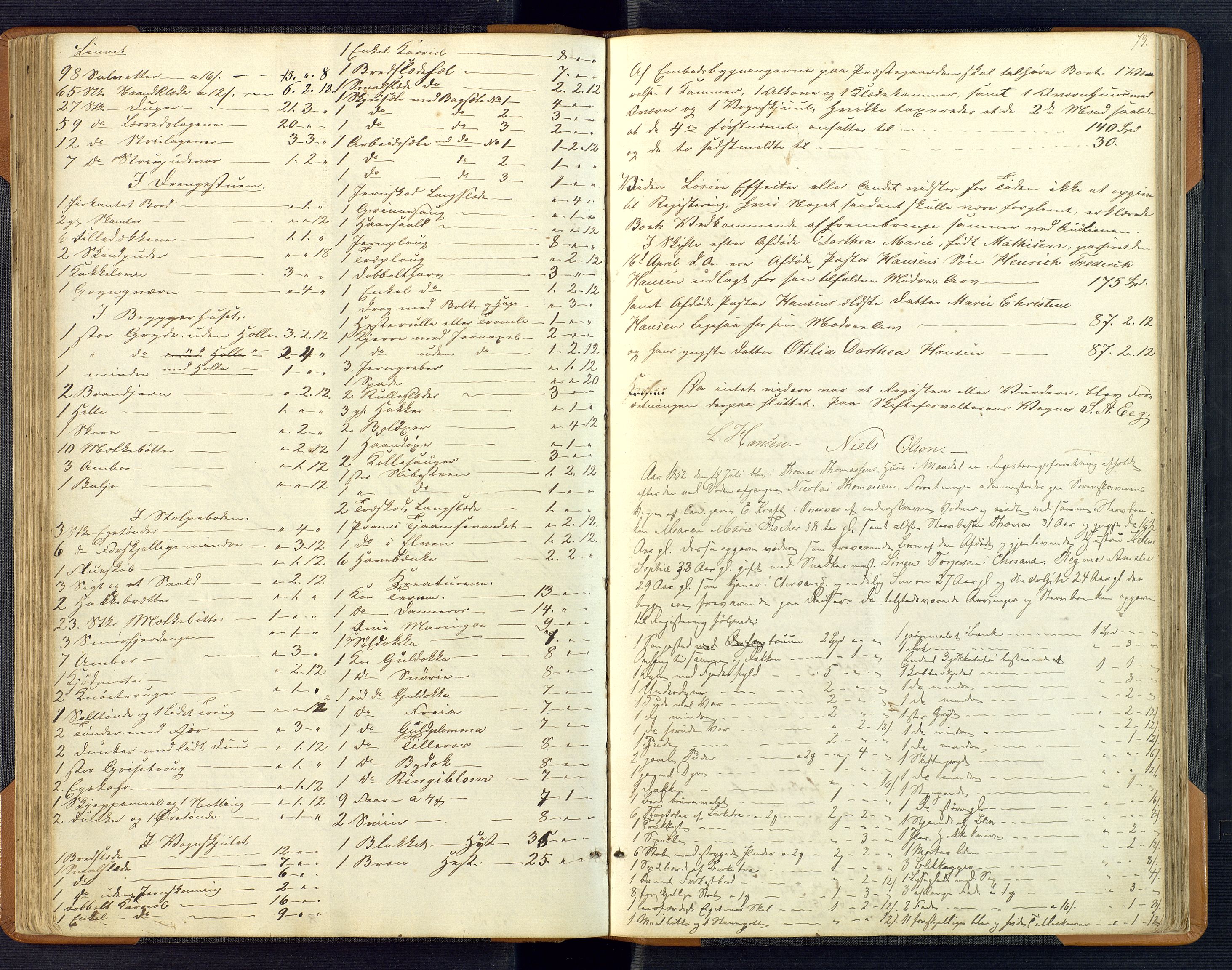 Mandal sorenskriveri, AV/SAK-1221-0005/001/H/Hc/L0045: Skifteregistreringsprotokoll nr 1, 1840-1856, s. 79