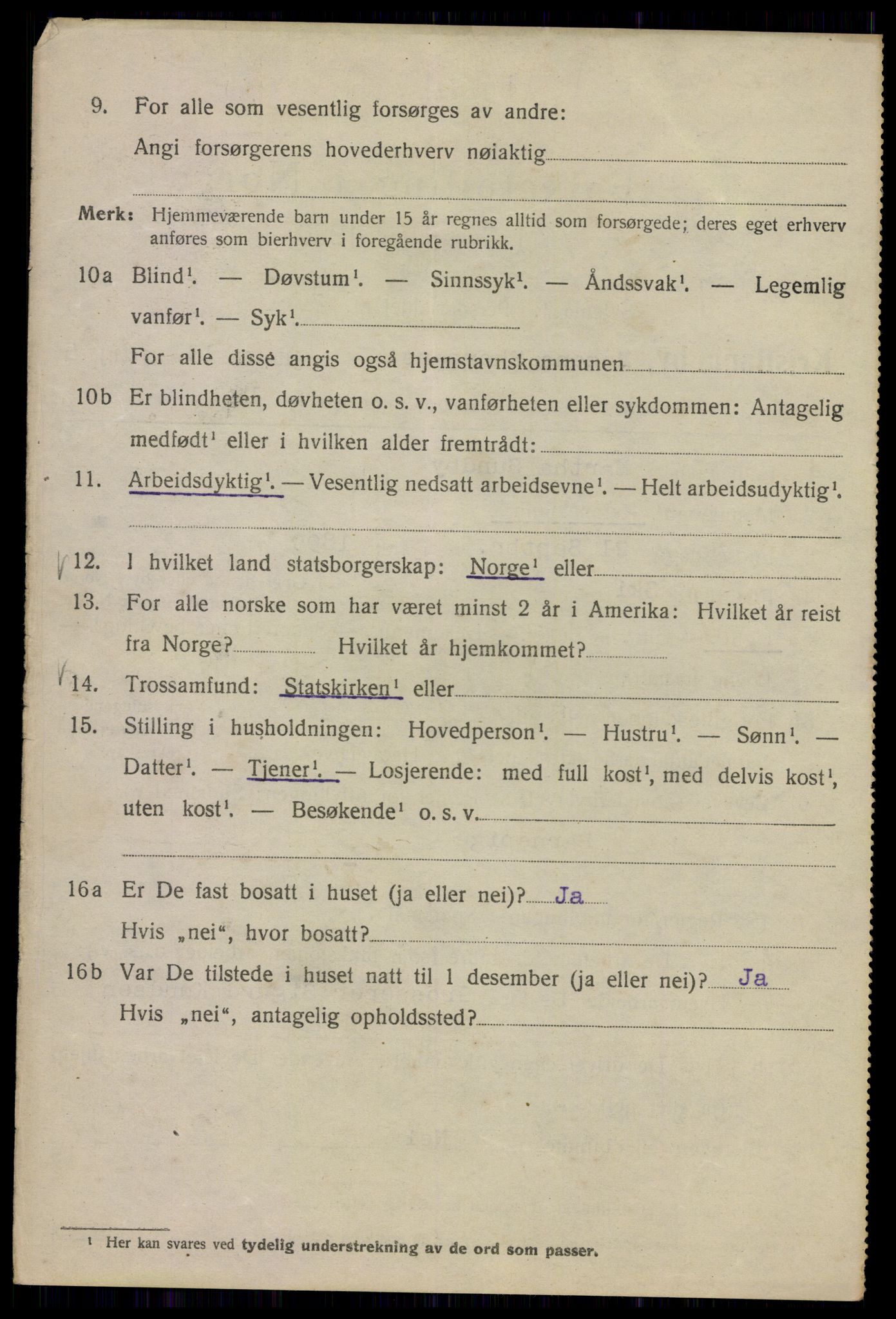 SAO, Folketelling 1920 for 0301 Kristiania kjøpstad, 1920, s. 396530