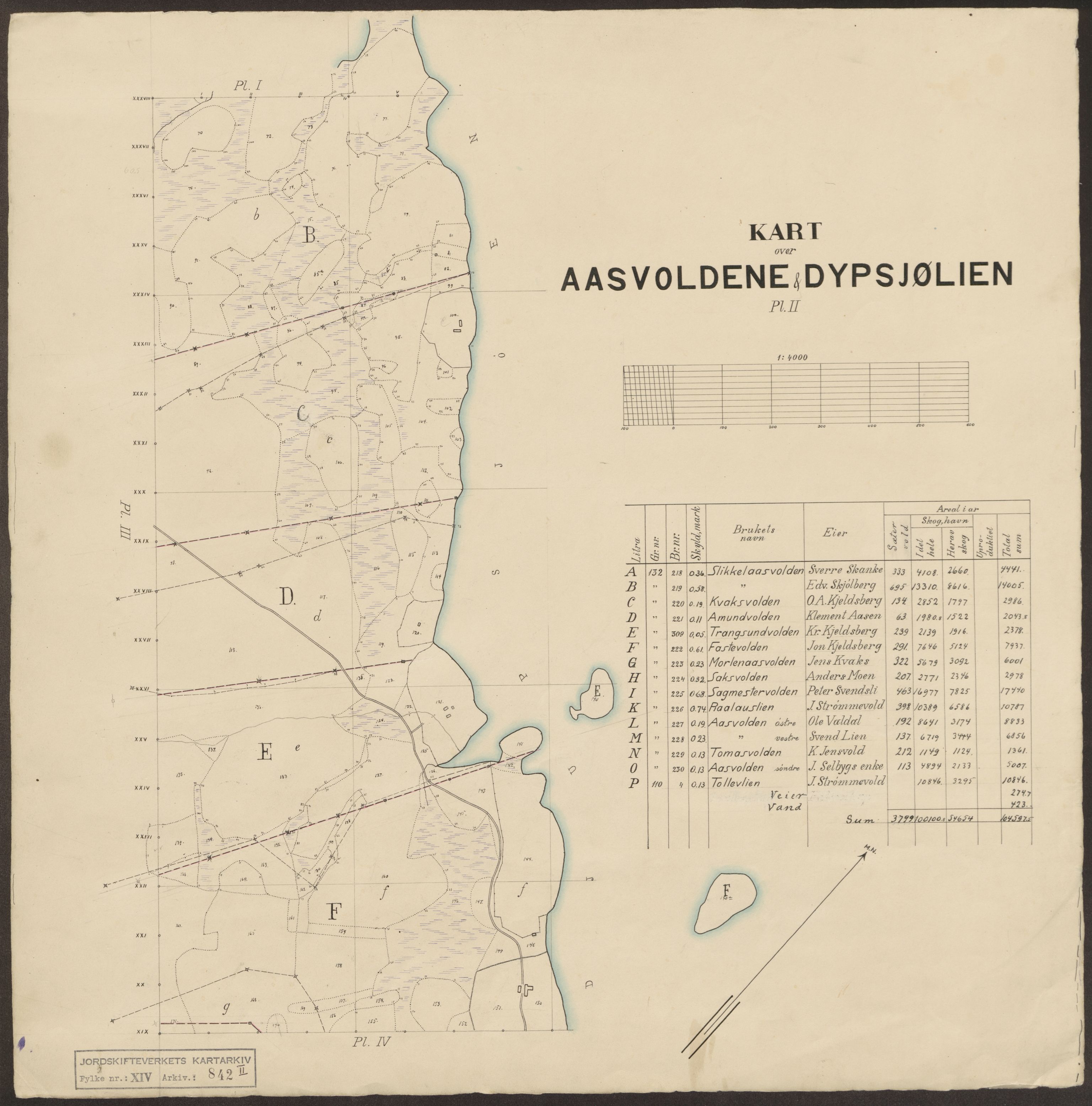 Jordskifteverkets kartarkiv, AV/RA-S-3929/T, 1859-1988, s. 1293