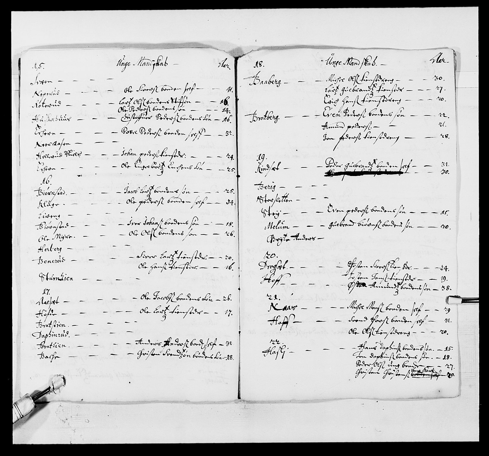 Kommanderende general (KG I) med Det norske krigsdirektorium, AV/RA-EA-5419/E/Ea/L0501: Opplandske regiment, 1699-1700, s. 171