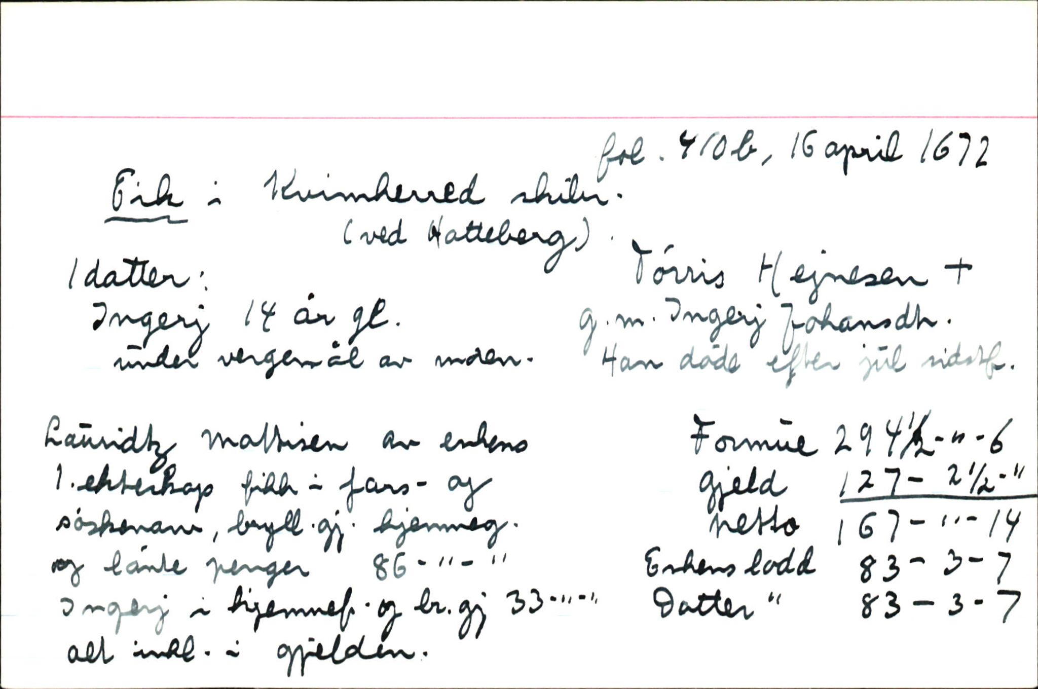 Skiftekort ved Statsarkivet i Bergen, SAB/SKIFTEKORT/004/L0001: Skifteprotokoll nr. 1-2, 1668-1699, s. 105