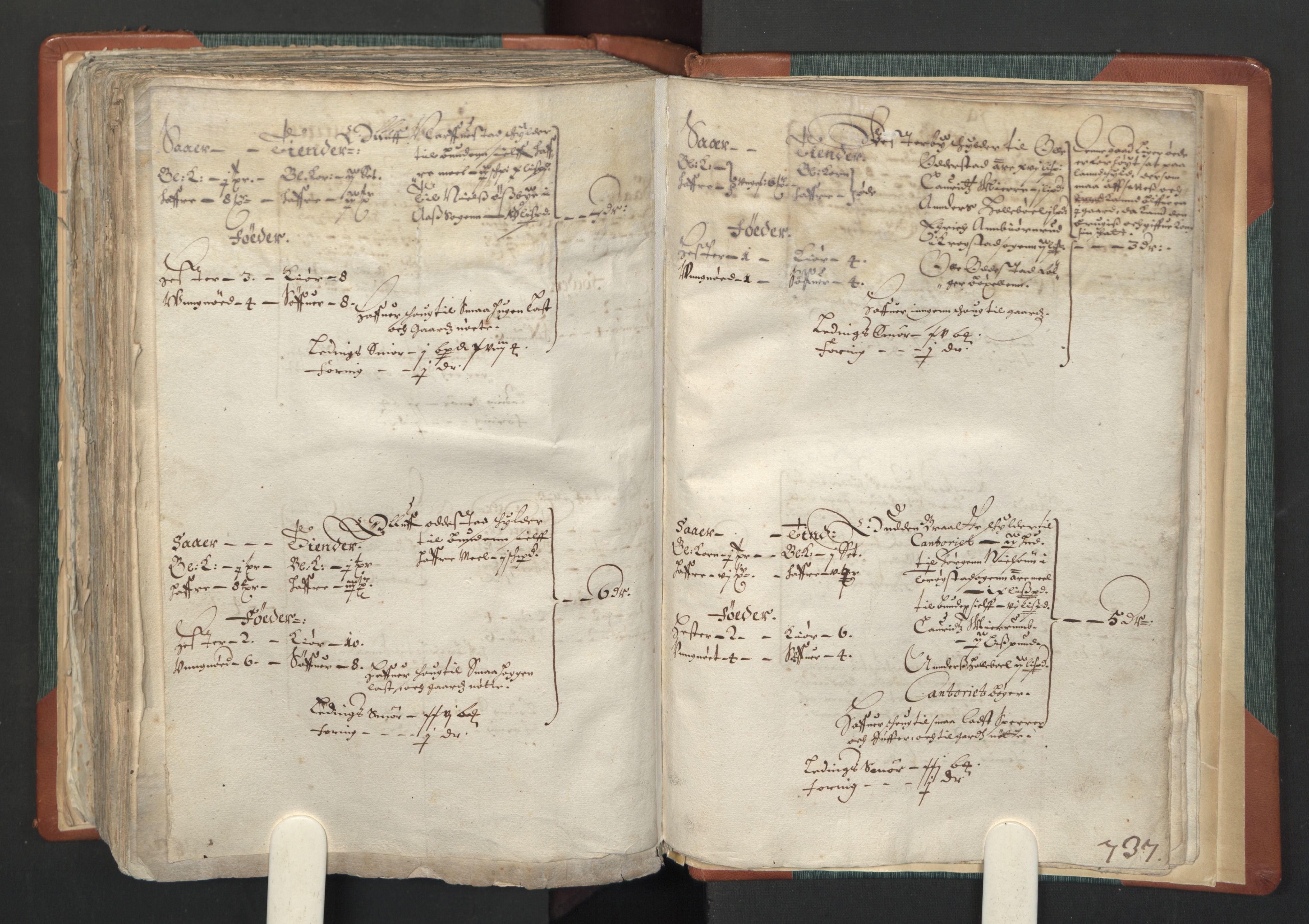 Rentekammeret inntil 1814, Realistisk ordnet avdeling, AV/RA-EA-4070/L/L0005: Kristiania lagdømme. Alminnelig jordebok med skatteligning for Marker og Follo len., 1661, s. 736b-737a