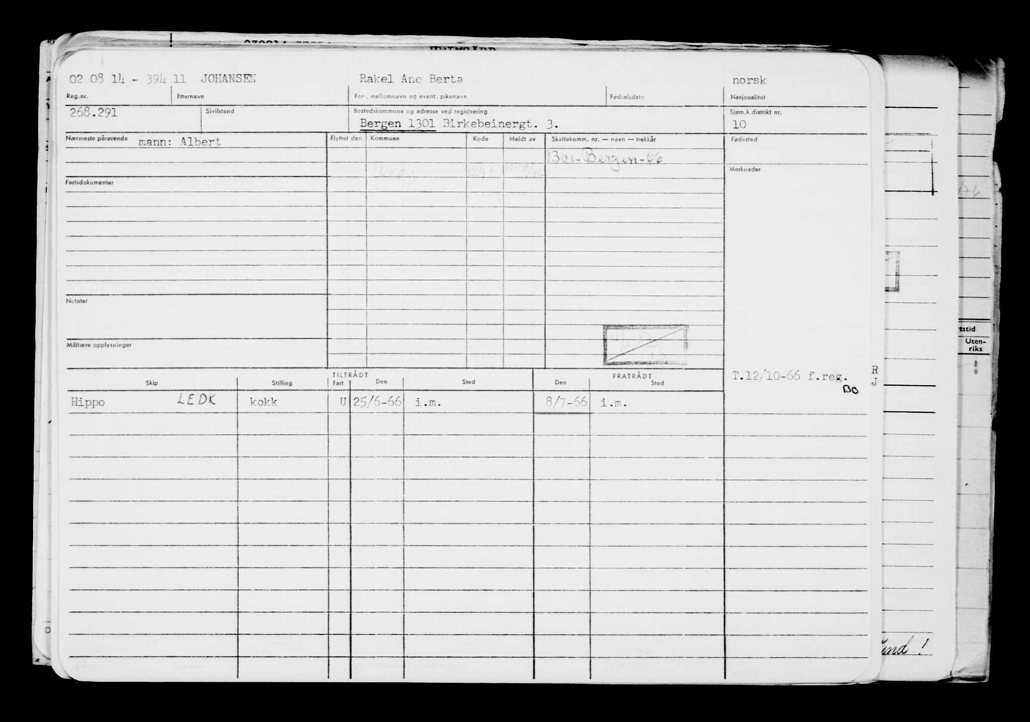 Direktoratet for sjømenn, AV/RA-S-3545/G/Gb/L0123: Hovedkort, 1914, s. 16