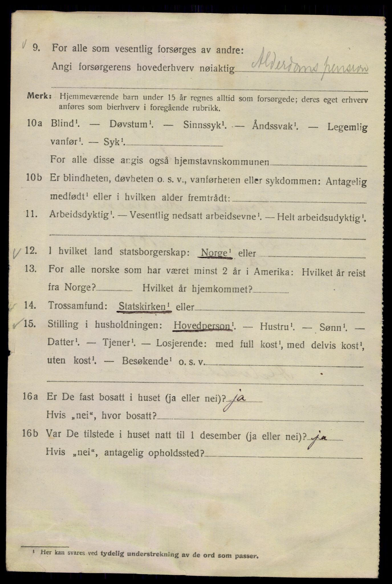 SAO, Folketelling 1920 for 0301 Kristiania kjøpstad, 1920, s. 169392