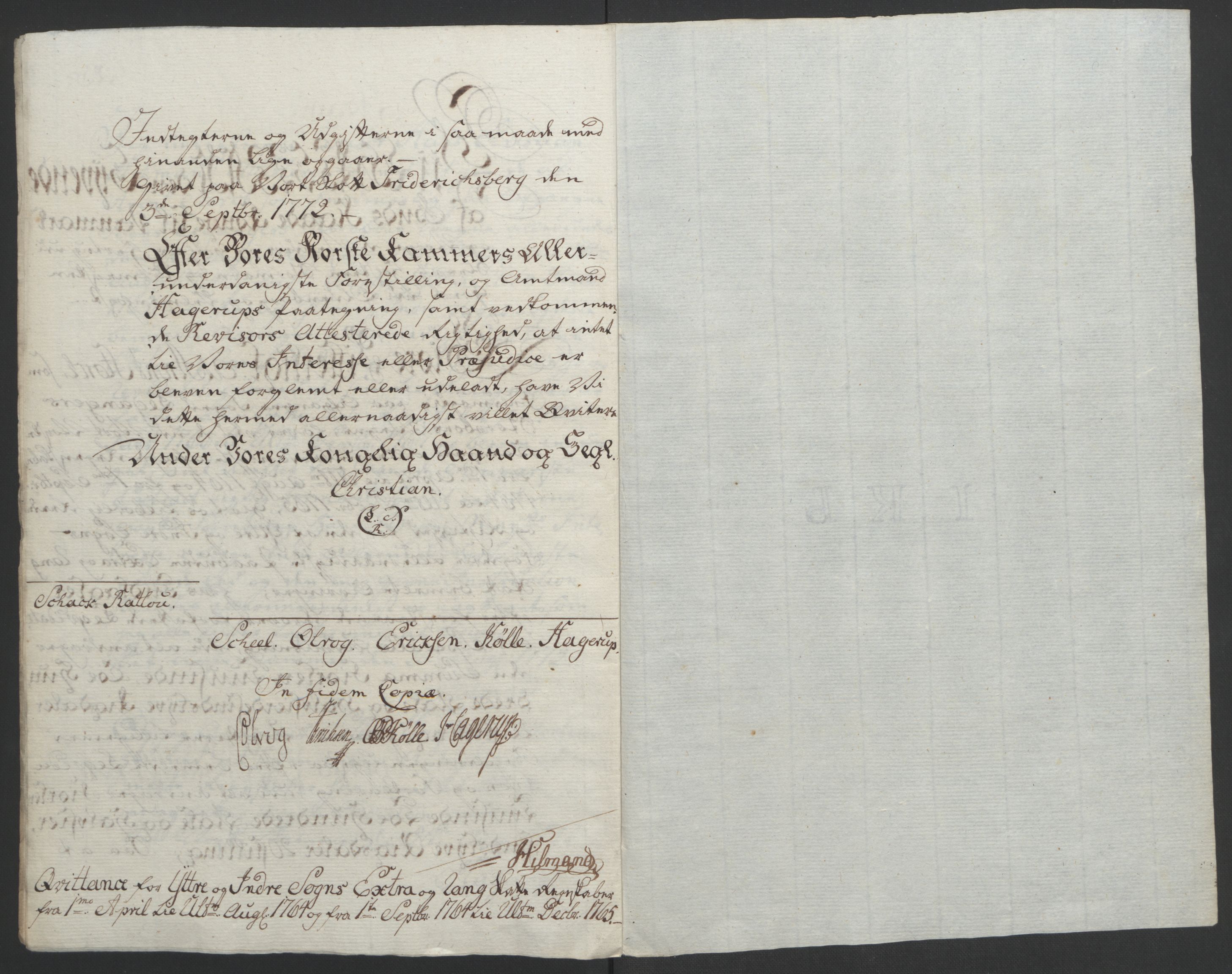 Rentekammeret inntil 1814, Realistisk ordnet avdeling, AV/RA-EA-4070/Ol/L0018: [Gg 10]: Ekstraskatten, 23.09.1762. Sogn, 1762-1772, s. 118