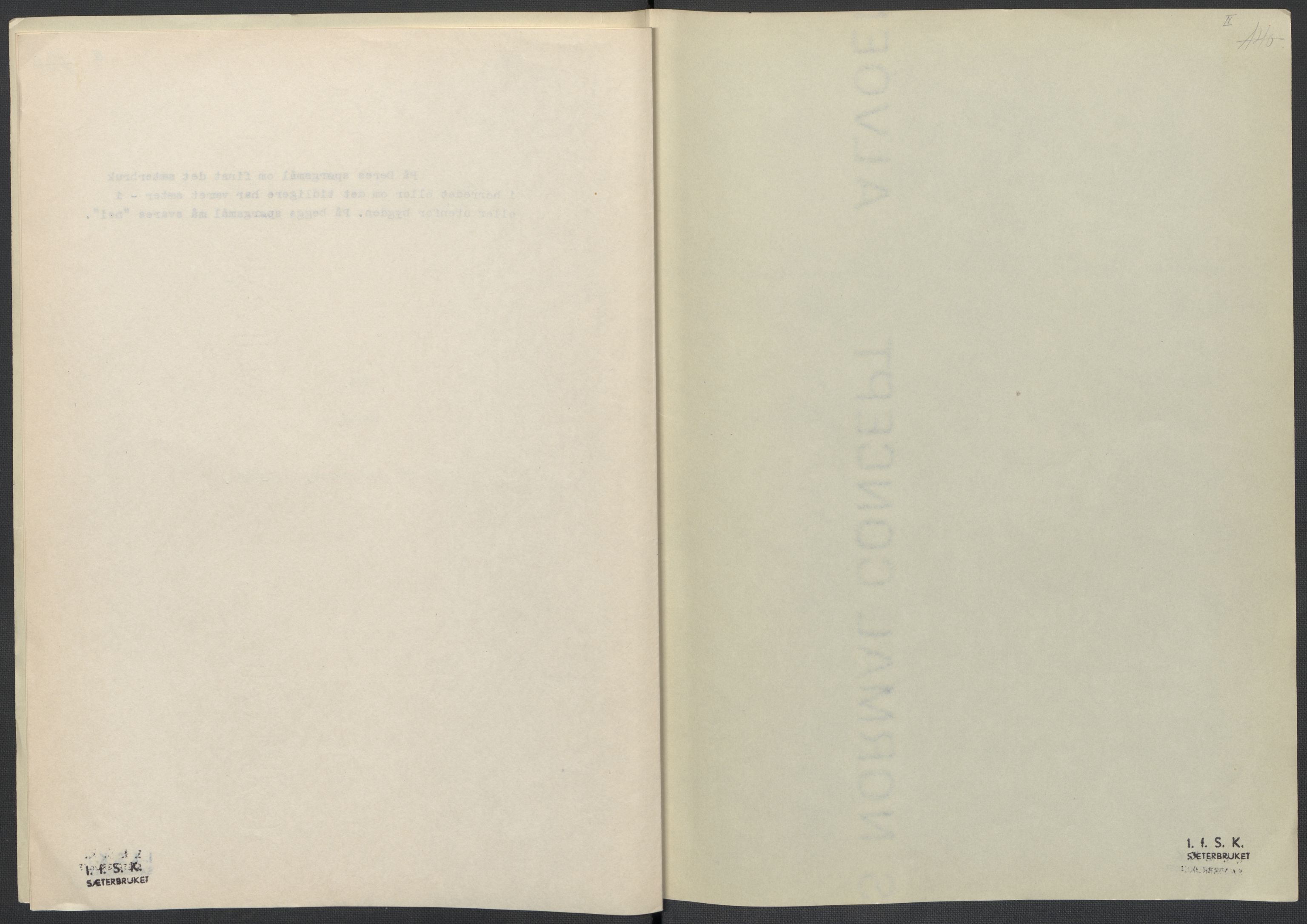 Instituttet for sammenlignende kulturforskning, AV/RA-PA-0424/F/Fc/L0008/0003: Eske B8: / Vest-Agder (perm XXI), 1932-1935, s. IV