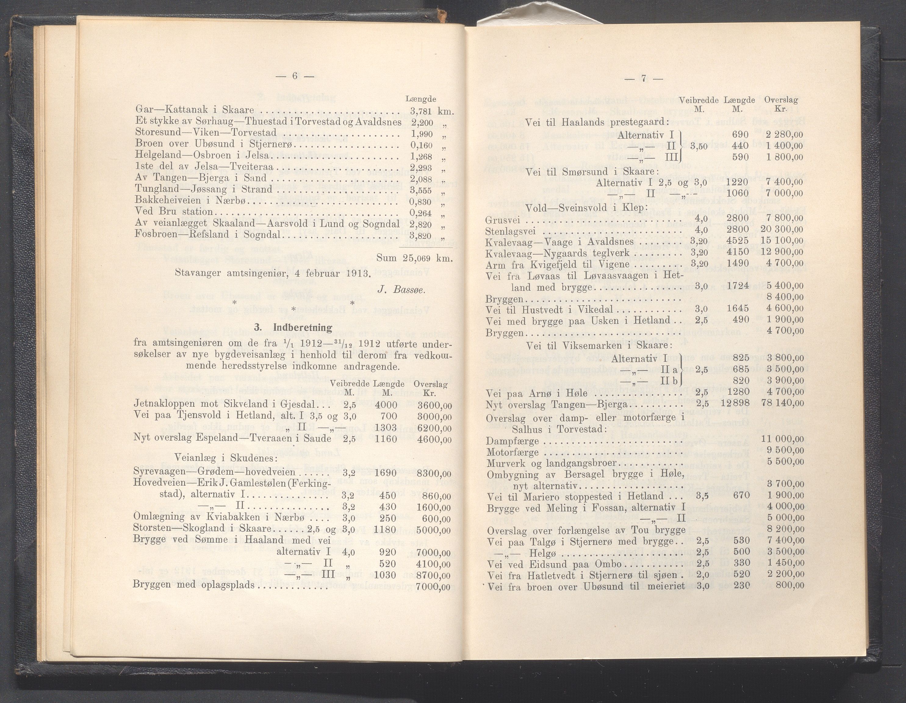 Rogaland fylkeskommune - Fylkesrådmannen , IKAR/A-900/A, 1913, s. 13