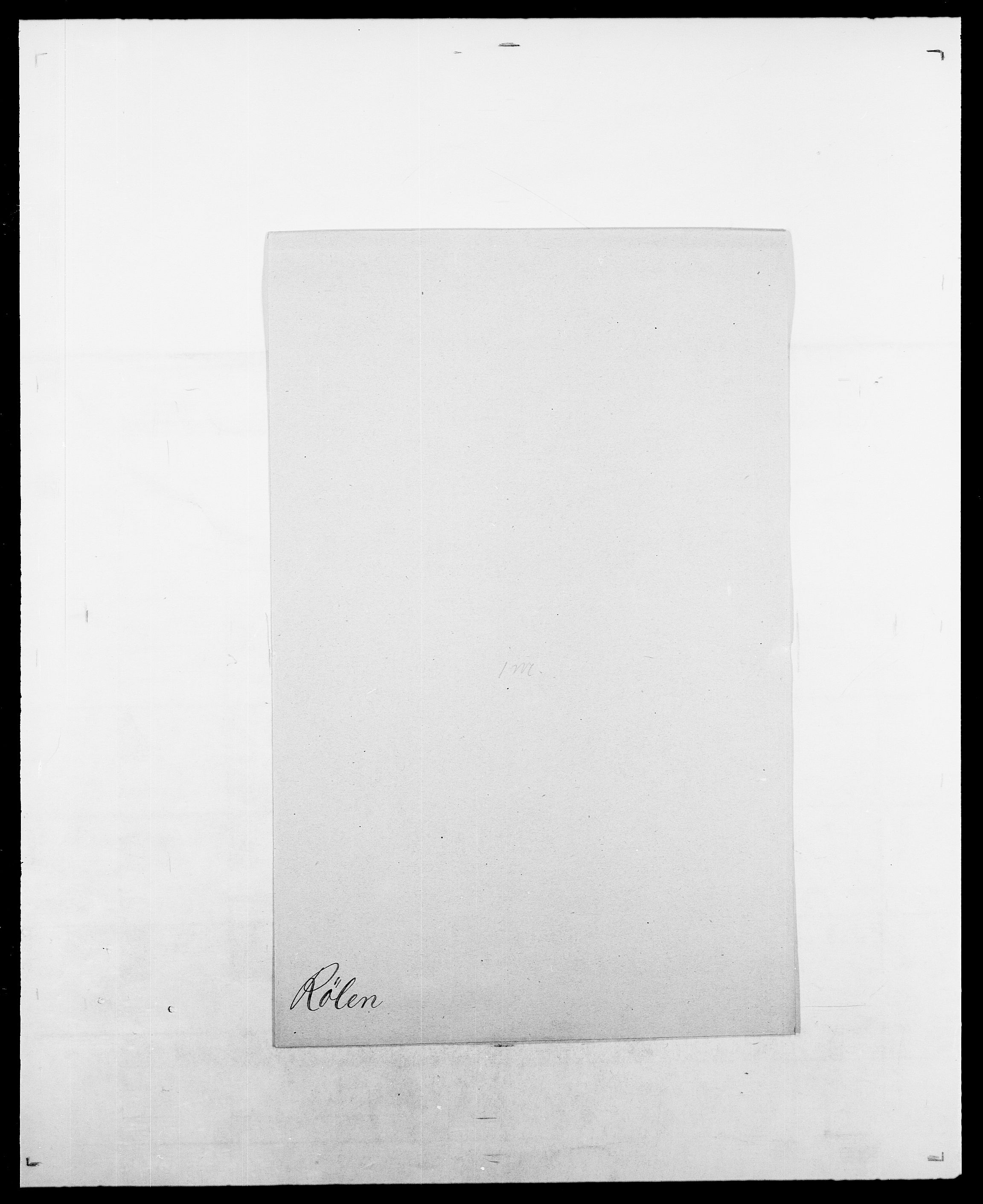 Delgobe, Charles Antoine - samling, SAO/PAO-0038/D/Da/L0033: Roald - Røyem, s. 711