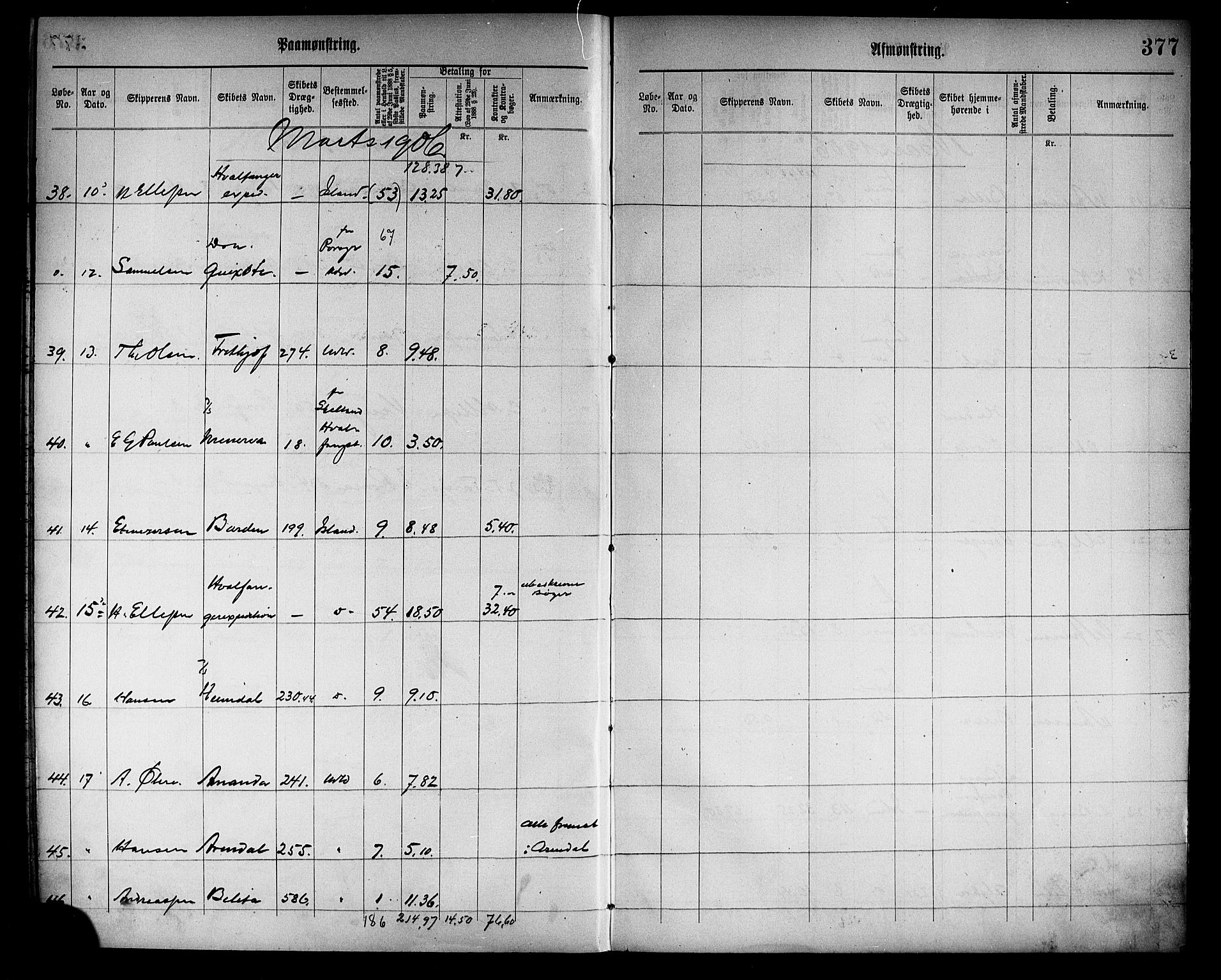 Tønsberg innrulleringskontor, AV/SAKO-A-786/H/Ha/L0005: Mønstringsjournal, 1896-1906, s. 381