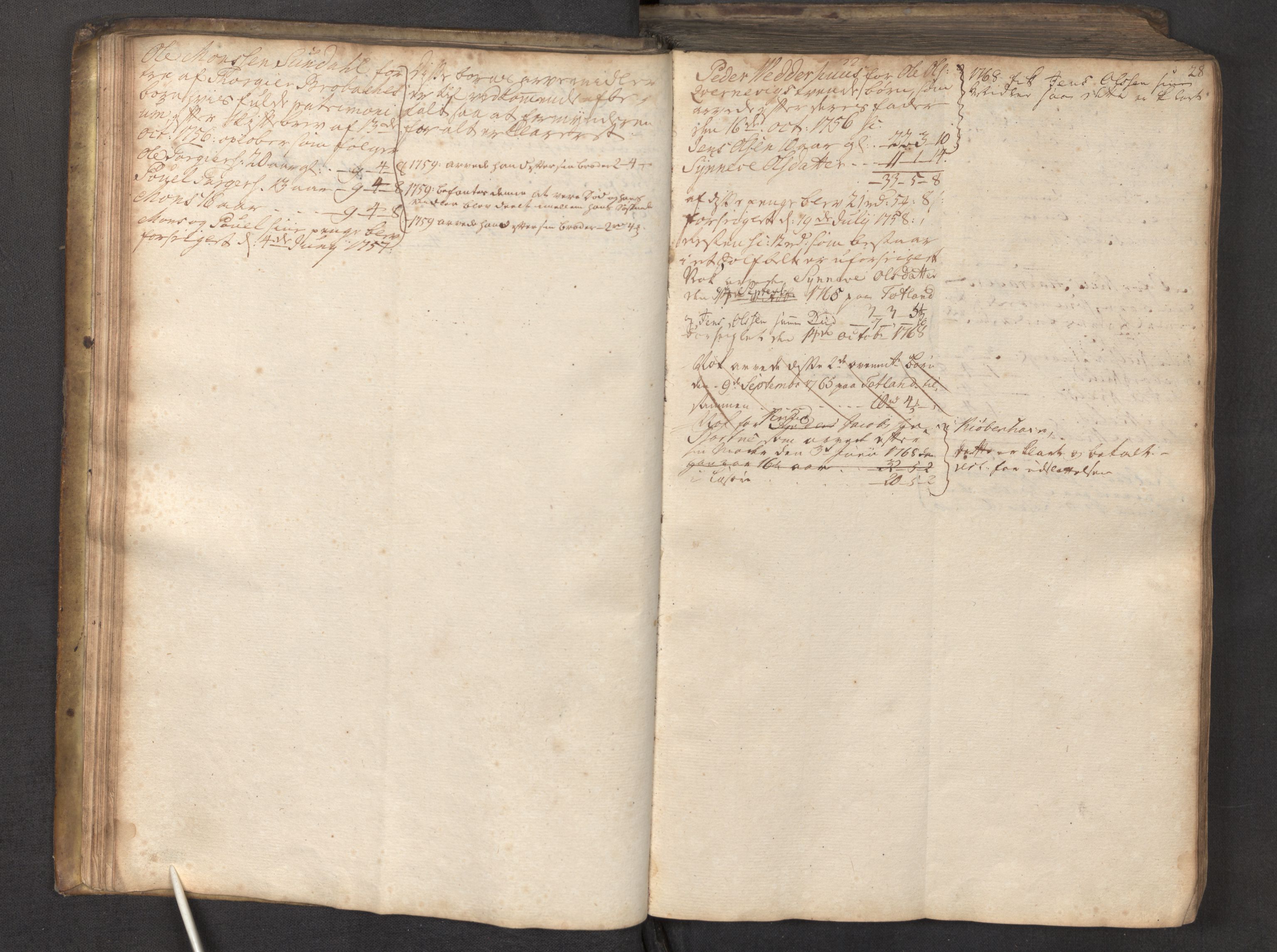 Nordfjord sorenskriveri, AV/SAB-A-2801/1/05/05a/L0004: Overformyndarprotokollar, 1755-1773
