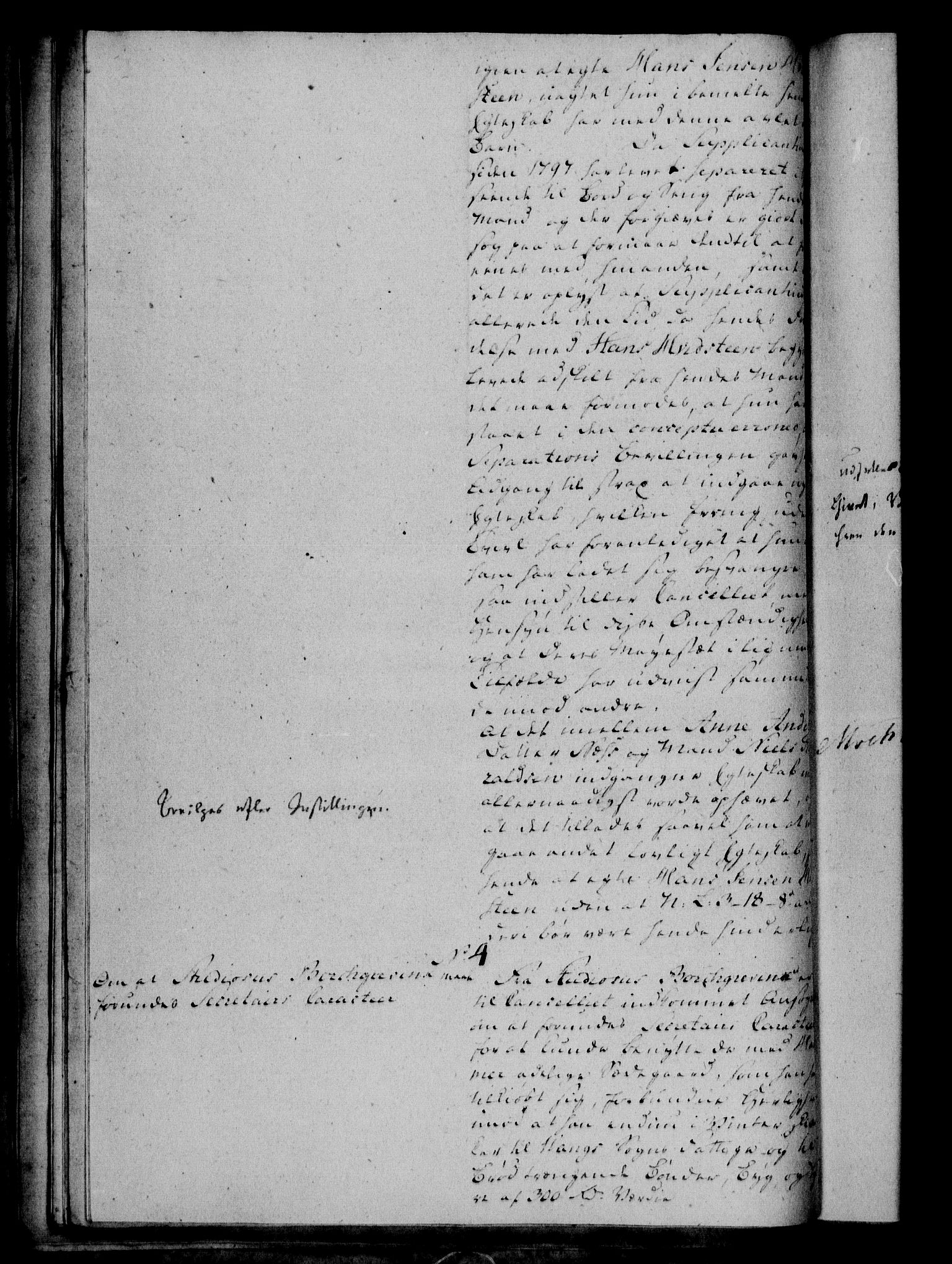 Danske Kanselli 1800-1814, AV/RA-EA-3024/H/Hf/Hfa/Hfaa/L0002: Ekstrakt av forestillinger, 1801
