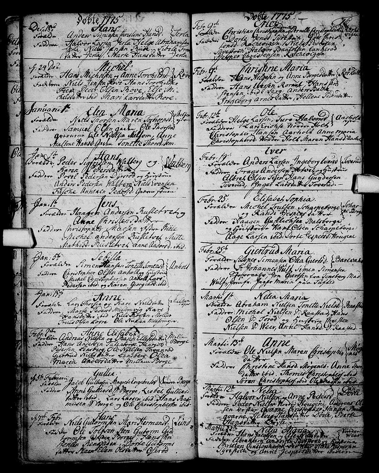 Stokke kirkebøker, AV/SAKO-A-320/F/Fa/L0003: Ministerialbok nr. I 3, 1771-1803, s. 16