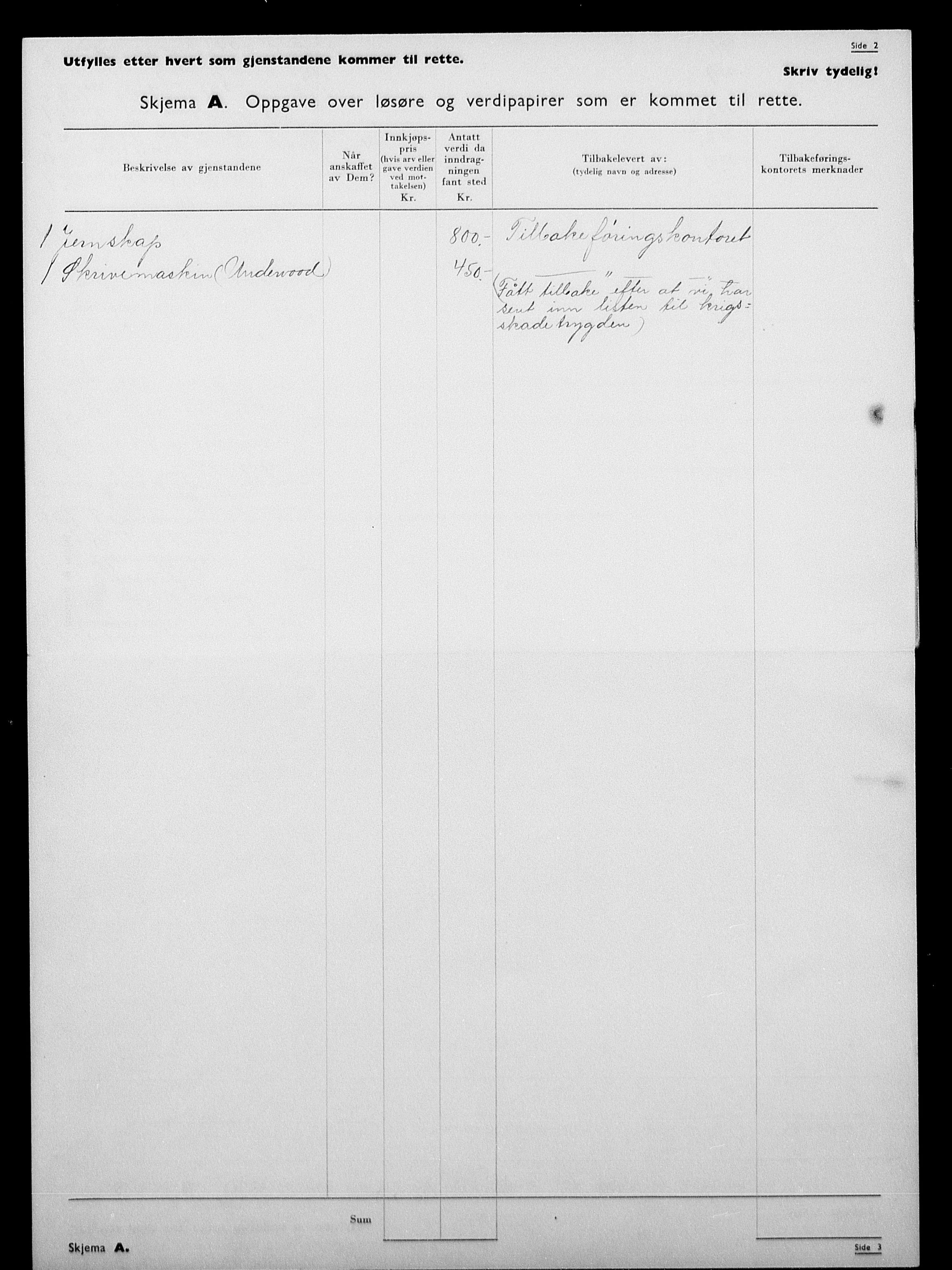Justisdepartementet, Tilbakeføringskontoret for inndratte formuer, AV/RA-S-1564/H/Hc/Hcc/L0949: --, 1945-1947, s. 67