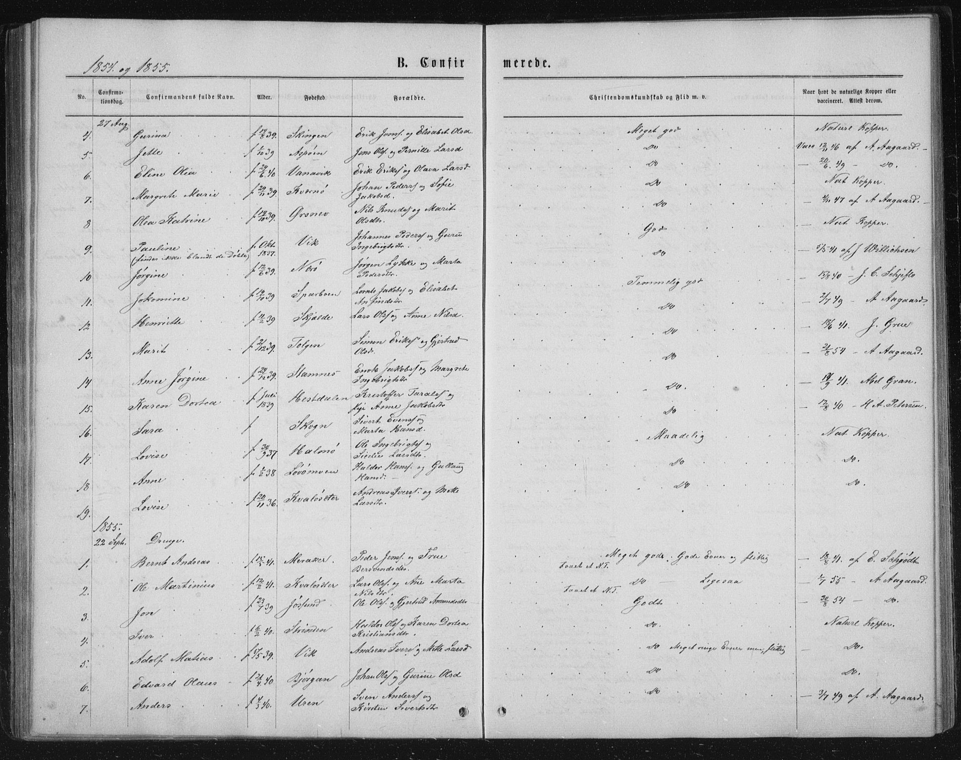 Ministerialprotokoller, klokkerbøker og fødselsregistre - Nord-Trøndelag, SAT/A-1458/771/L0595: Ministerialbok nr. 771A02, 1840-1869