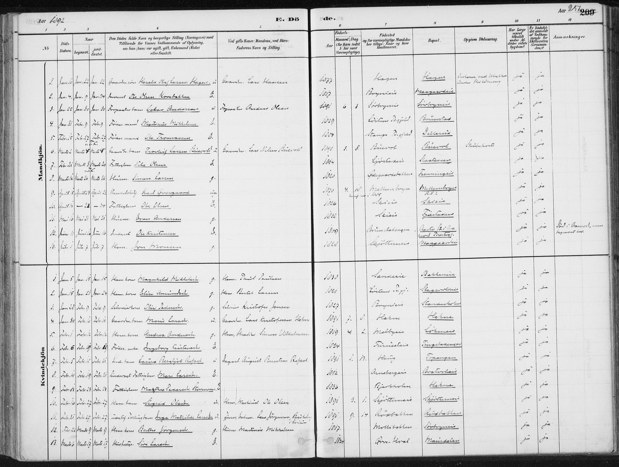 Romedal prestekontor, AV/SAH-PREST-004/K/L0010: Ministerialbok nr. 10, 1880-1895, s. 251