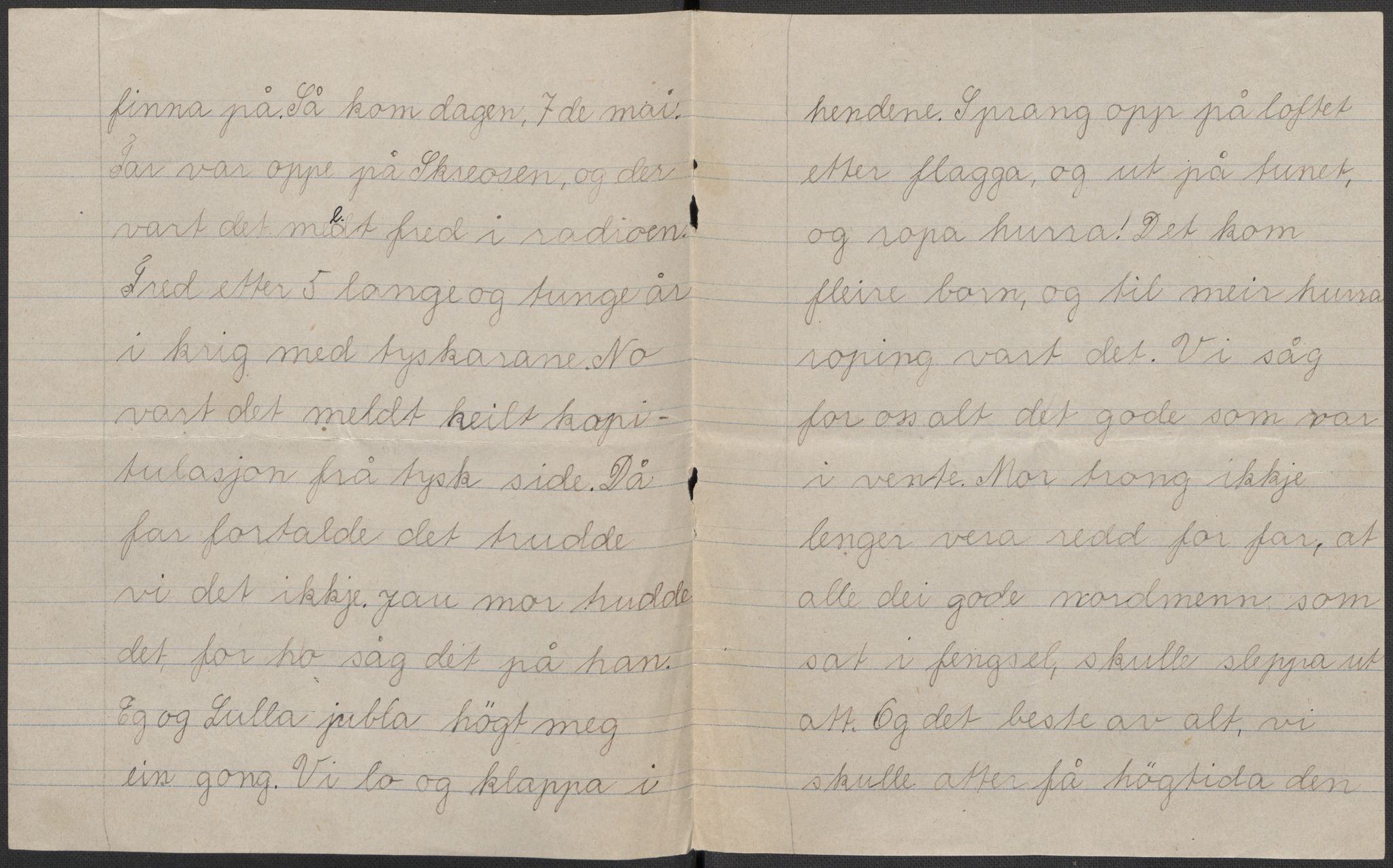Det norske totalavholdsselskap, AV/RA-PA-0419/E/Eb/L0603: Skolestiler om krigstida (ordnet topografisk etter distrikt og skole), 1946, s. 528