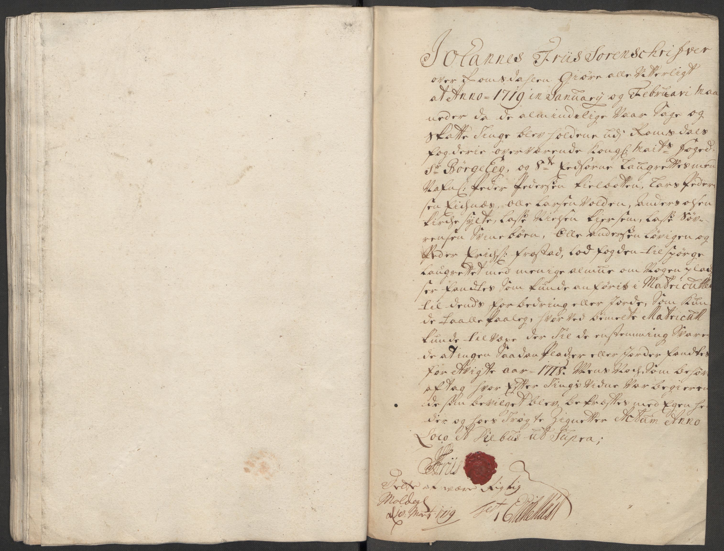 Rentekammeret inntil 1814, Reviderte regnskaper, Fogderegnskap, AV/RA-EA-4092/R55/L3665: Fogderegnskap Romsdal, 1718, s. 74