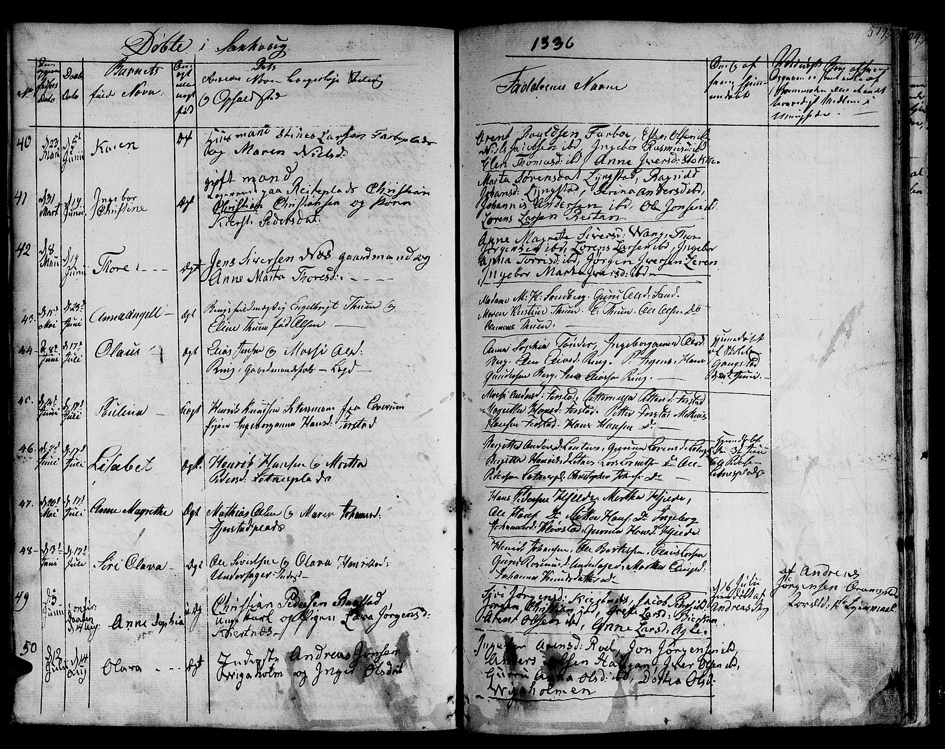 Ministerialprotokoller, klokkerbøker og fødselsregistre - Nord-Trøndelag, SAT/A-1458/730/L0277: Ministerialbok nr. 730A06 /1, 1830-1839, s. 579