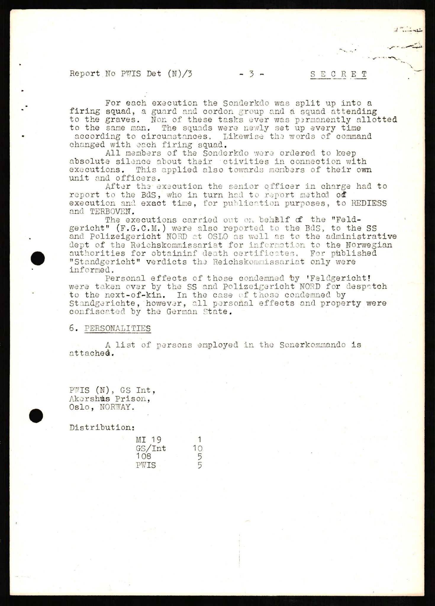 Forsvaret, Forsvarets overkommando II, RA/RAFA-3915/D/Db/L0008: CI Questionaires. Tyske okkupasjonsstyrker i Norge. Tyskere., 1945-1946, s. 248