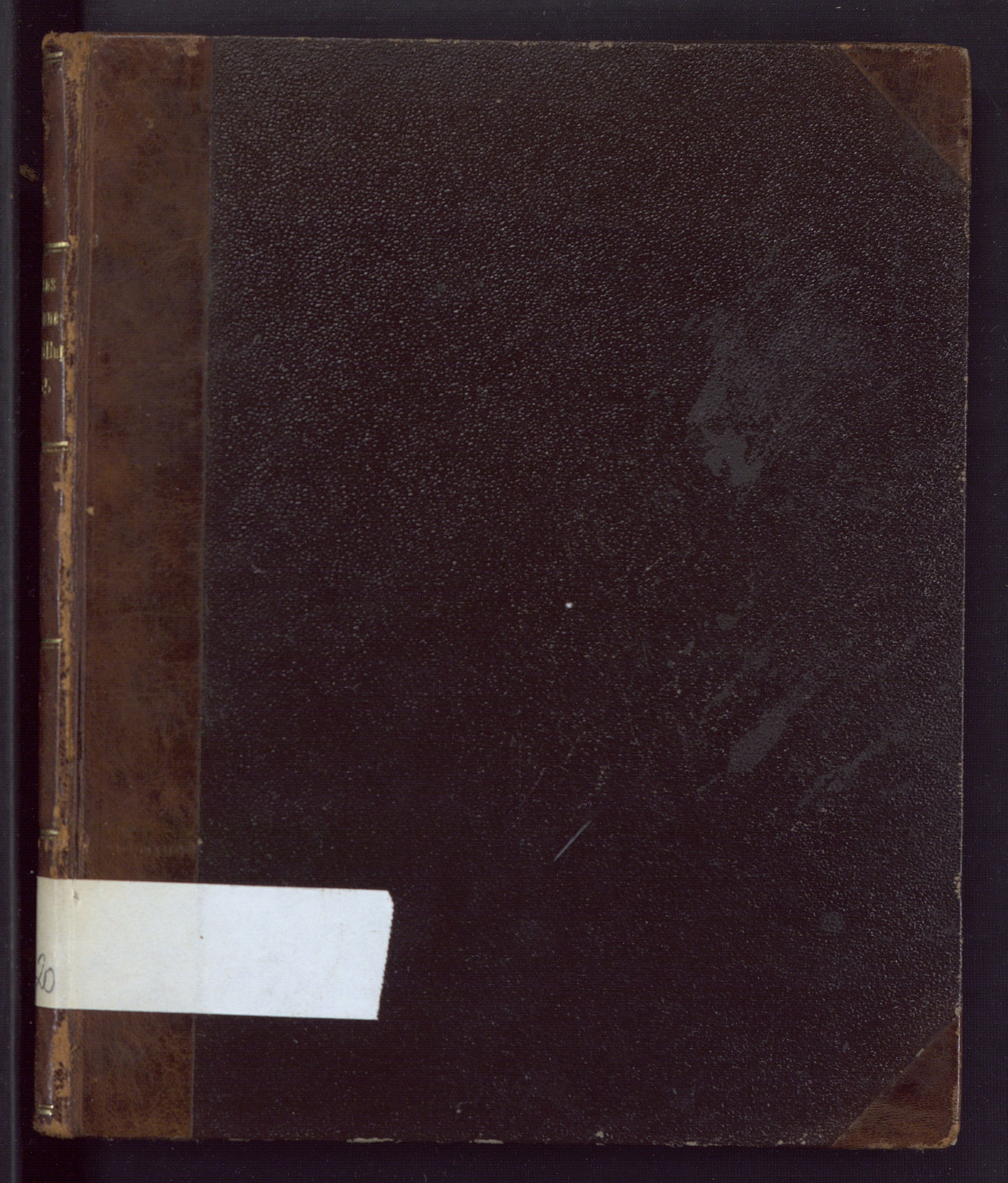 Bergen kommune. Formannskapet, BBA/A-0003/Ad/L0020: Bergens Kommuneforhandlinger, 1865