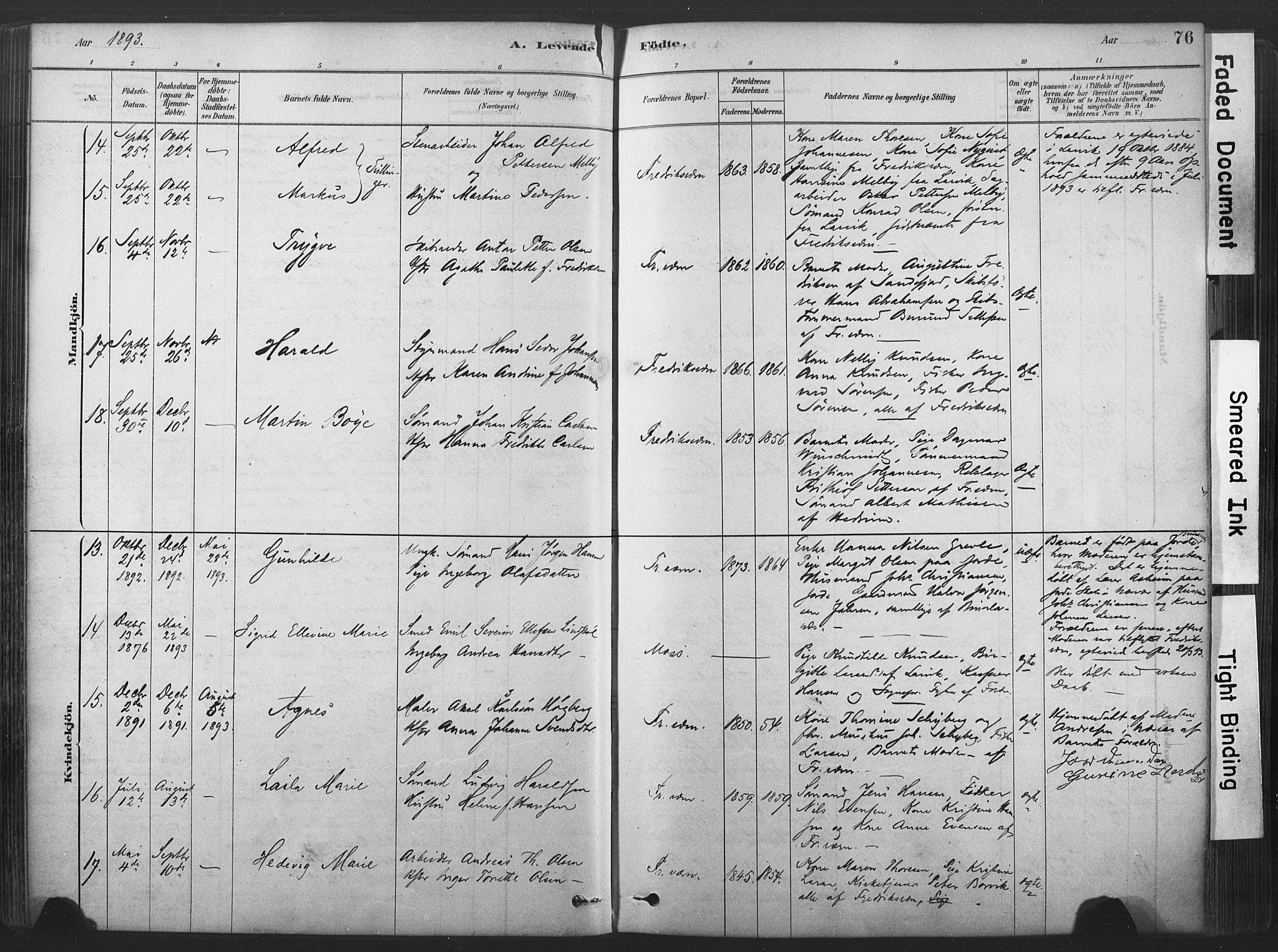 Stavern kirkebøker, AV/SAKO-A-318/F/Fa/L0008: Ministerialbok nr. 8, 1878-1905, s. 76