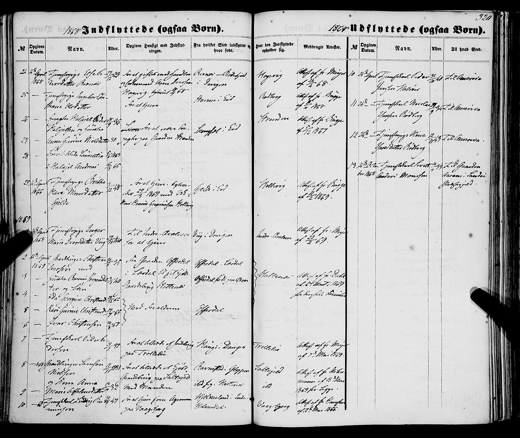 Selje sokneprestembete, AV/SAB-A-99938/H/Ha/Haa/Haaa: Ministerialbok nr. A 11, 1858-1870, s. 320