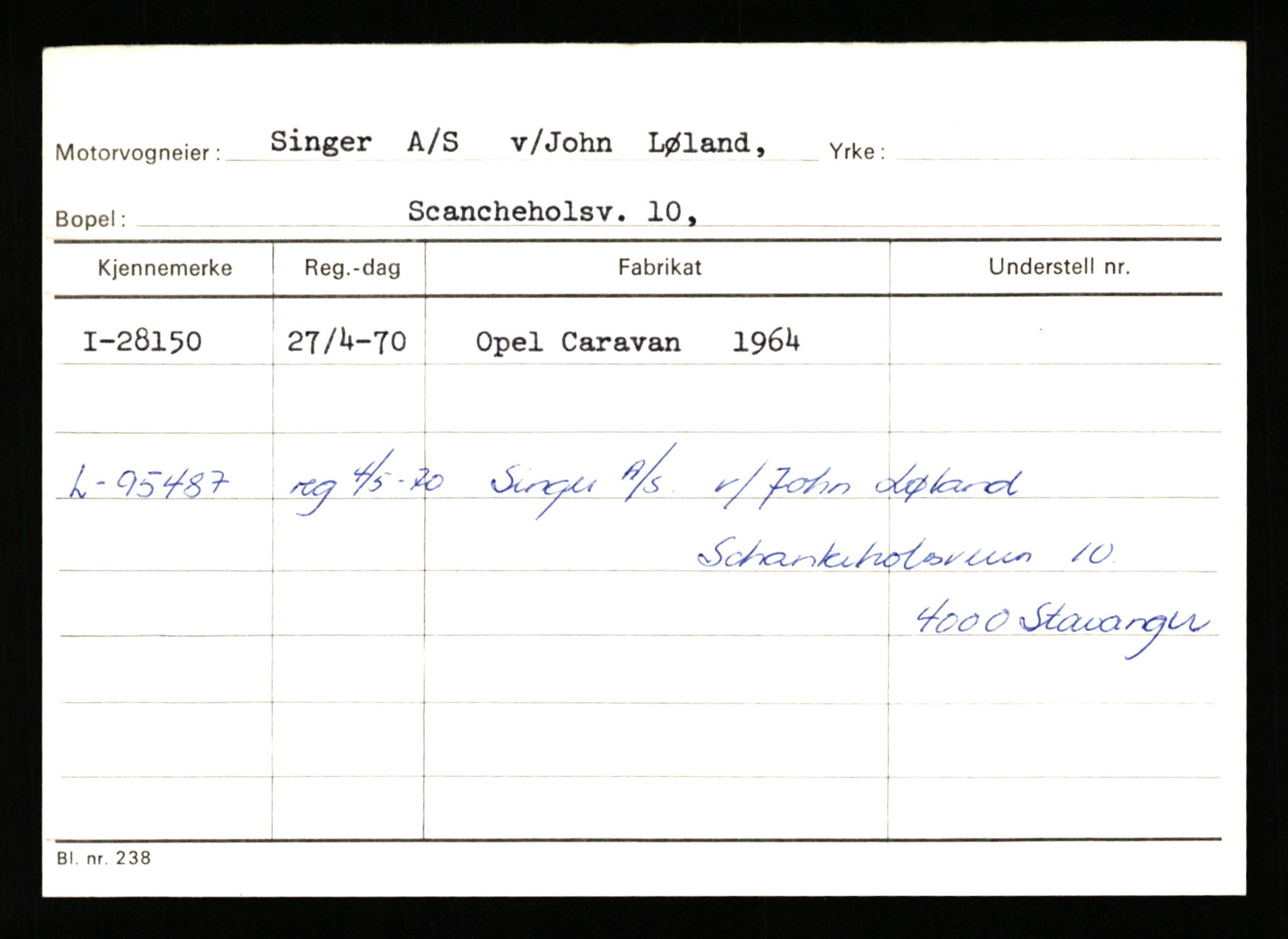 Stavanger trafikkstasjon, SAST/A-101942/0/G/L0005: Registreringsnummer: 23000 - 34245, 1930-1971, s. 1647